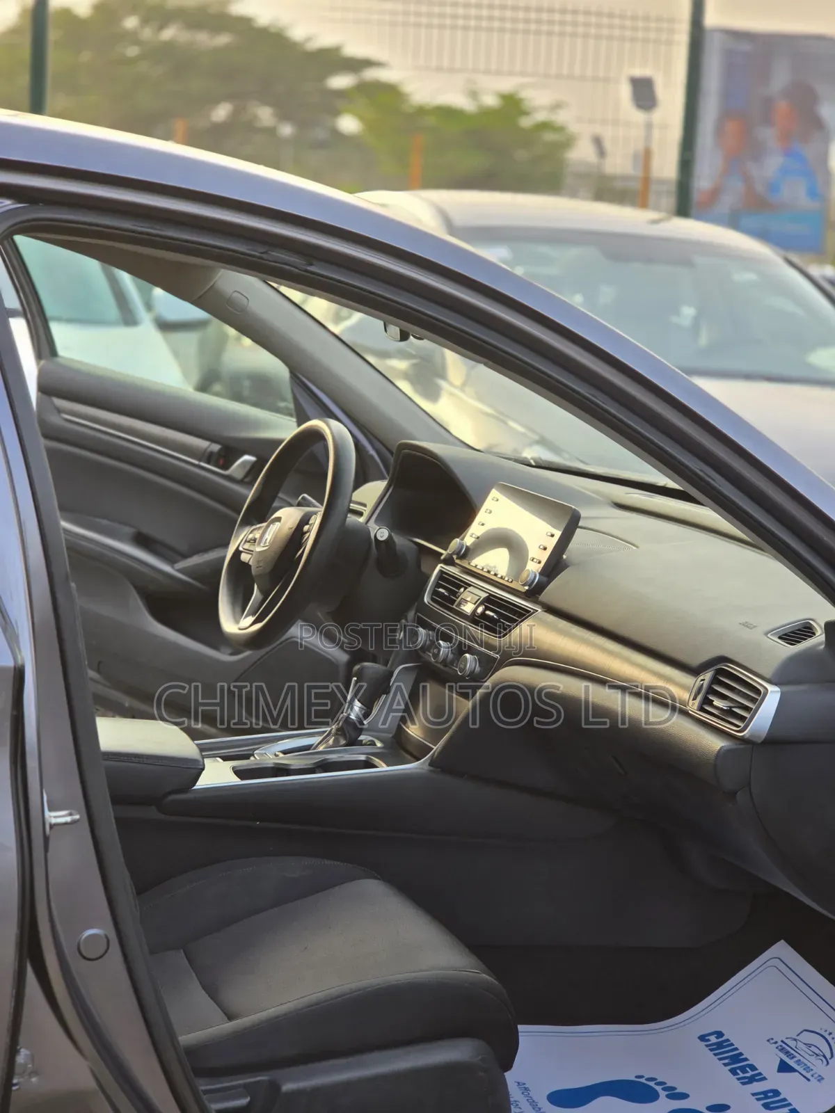 Honda Accord EX-L (1.5L 4cyl Turbo CVT) 2019 Gray