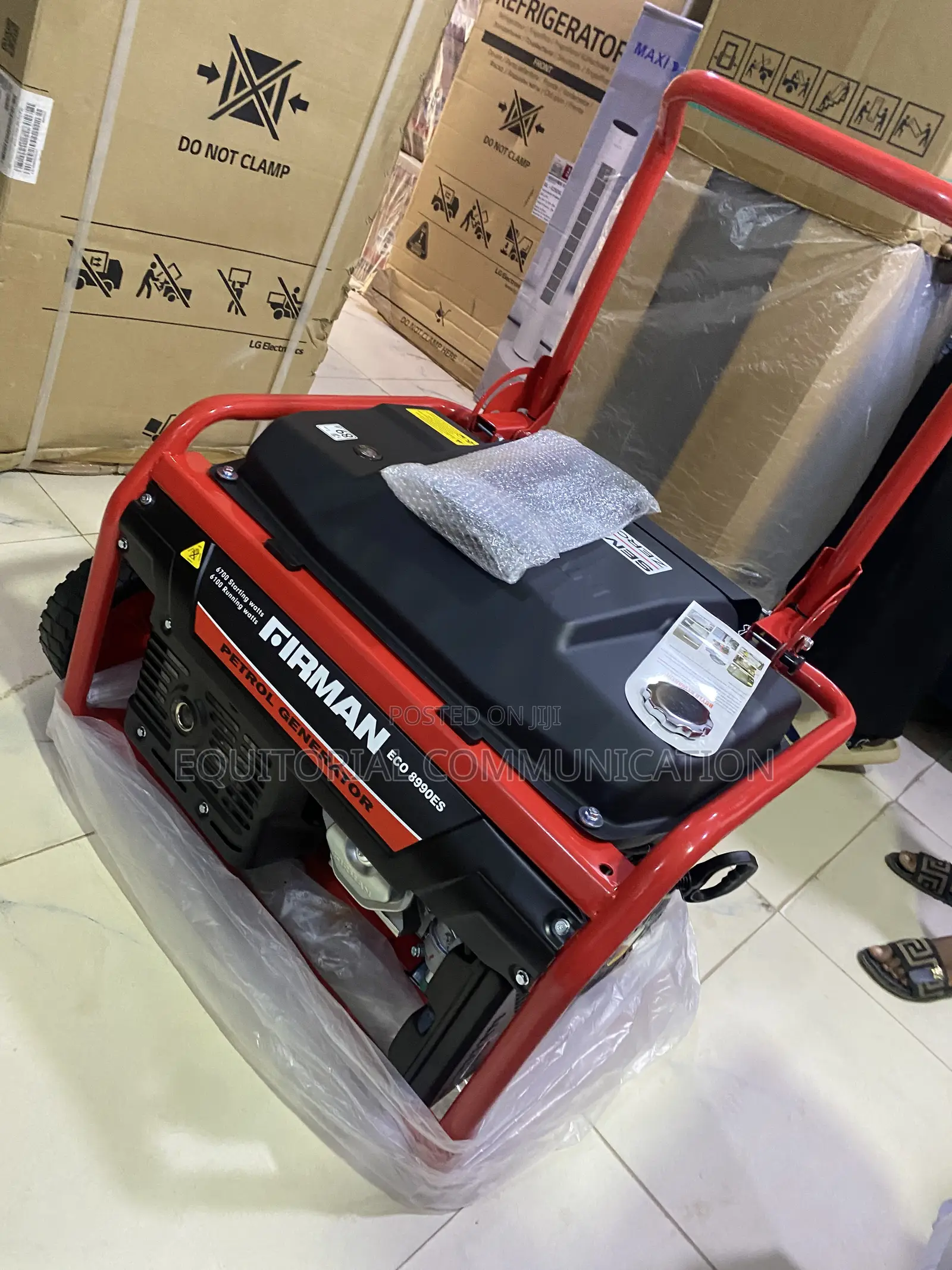 Firman Eco 8990es Semi-Silent Petrol Power Unit 240v 6.7kva
