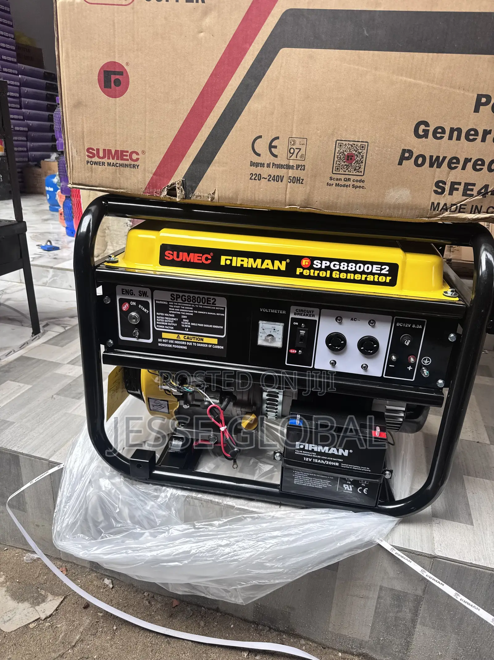 SUMEC FIRMAN 10KVA Generator With Copper Coil