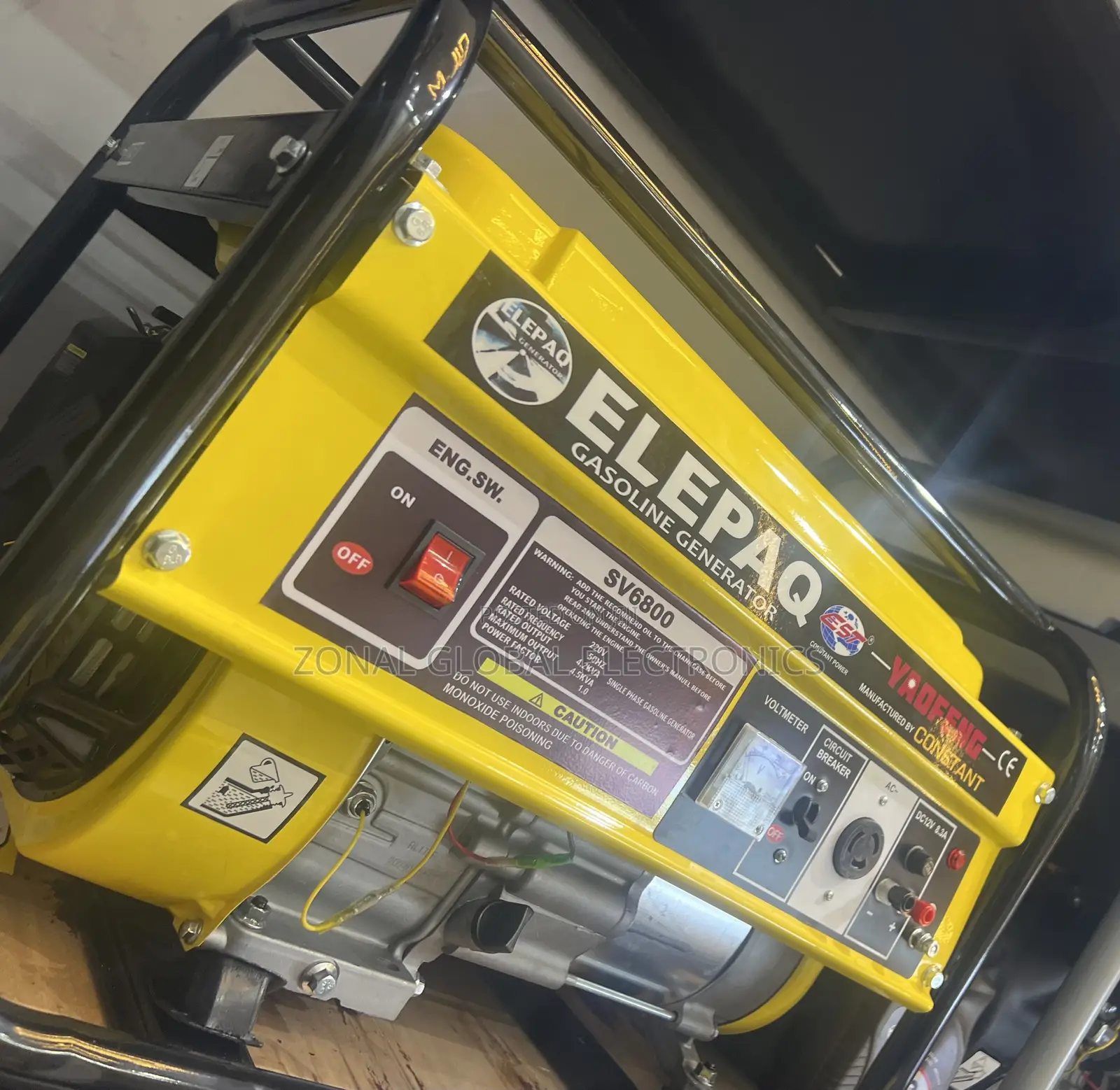 Elepaq Constant Generator 4.5kva 100% Copper Coil