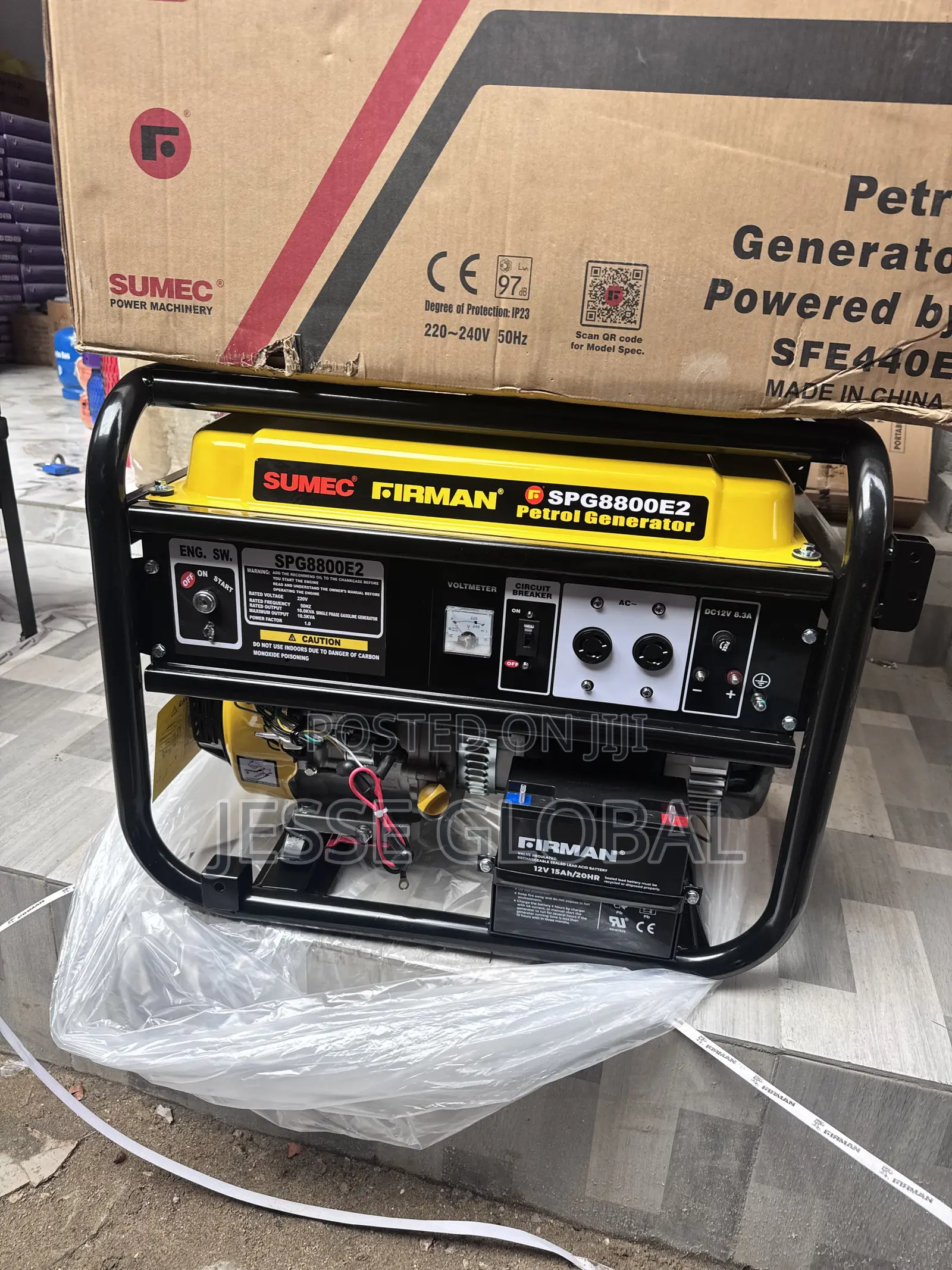 SUMEC FIRMAN Heavy-Duty Petrol Generator
