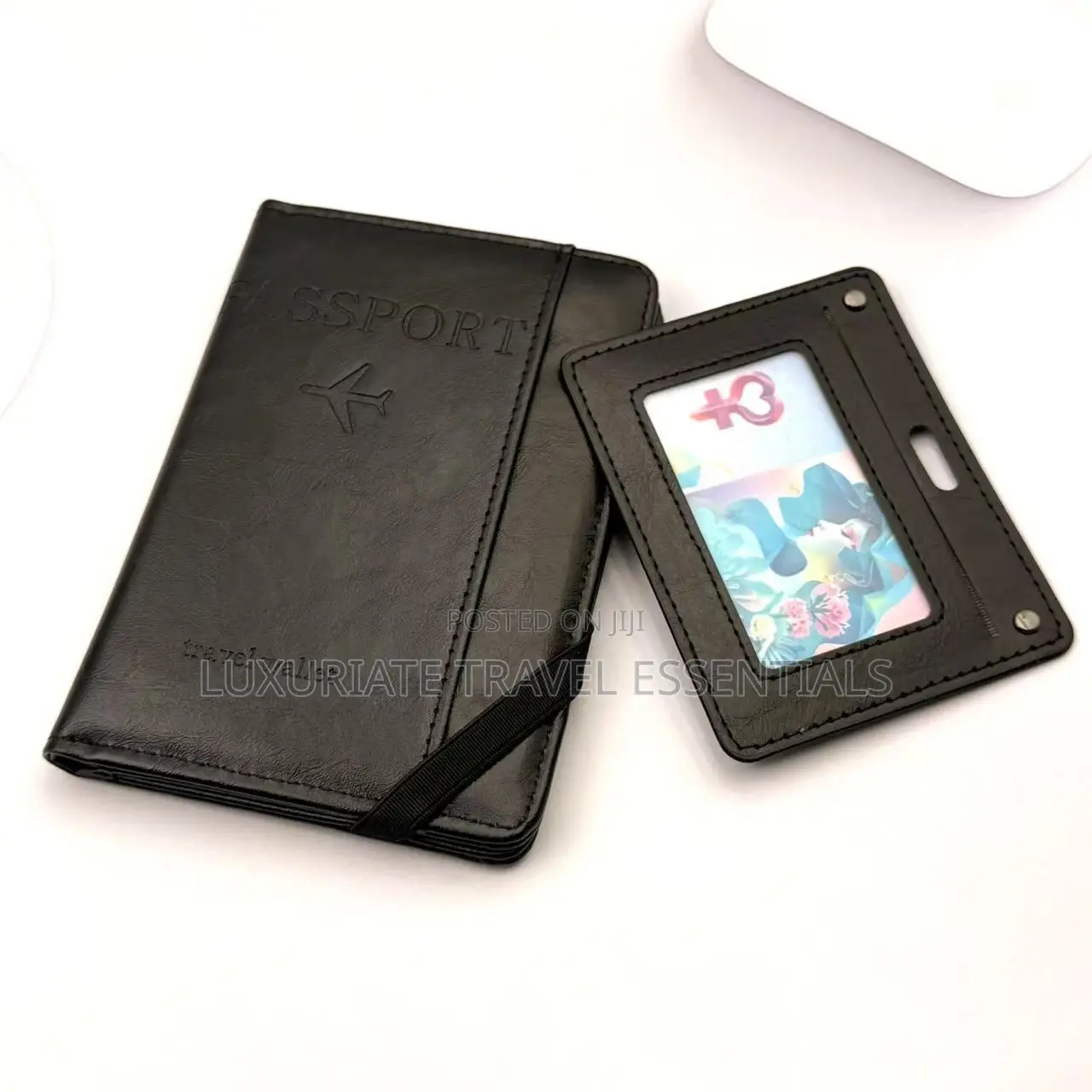 Multi-Functional Leather Passport Wallet