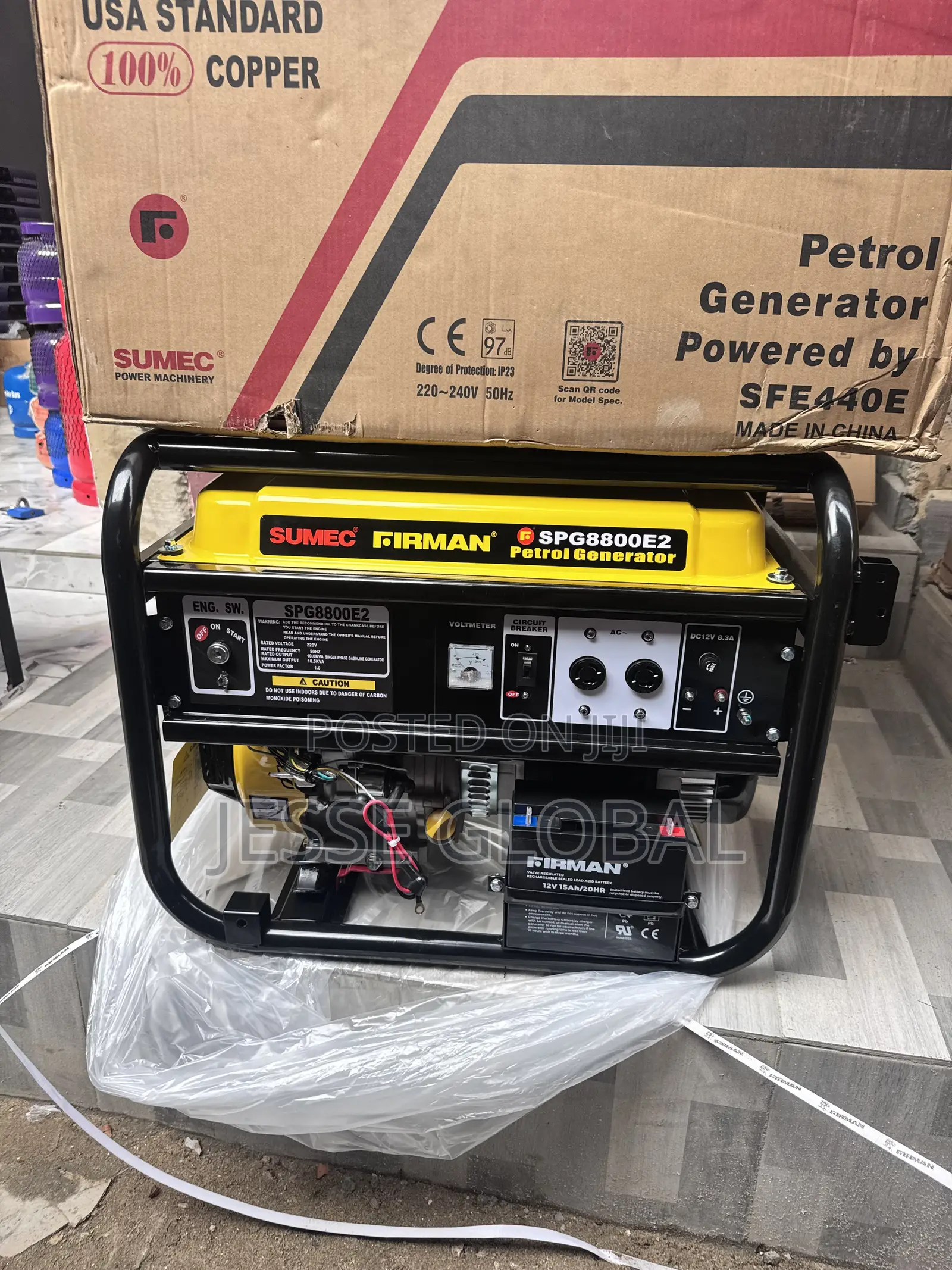 FIRMAN 10KVA Generator With Electric Start