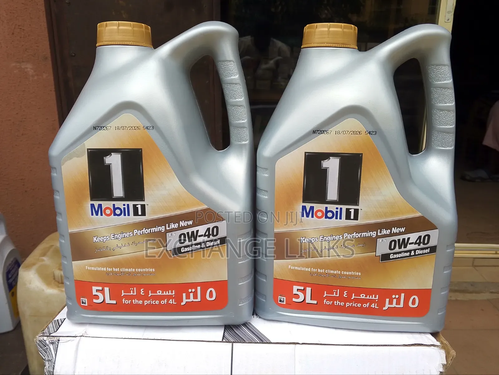 0w-40 Mobil 1 0w-40 Fs 5l Original