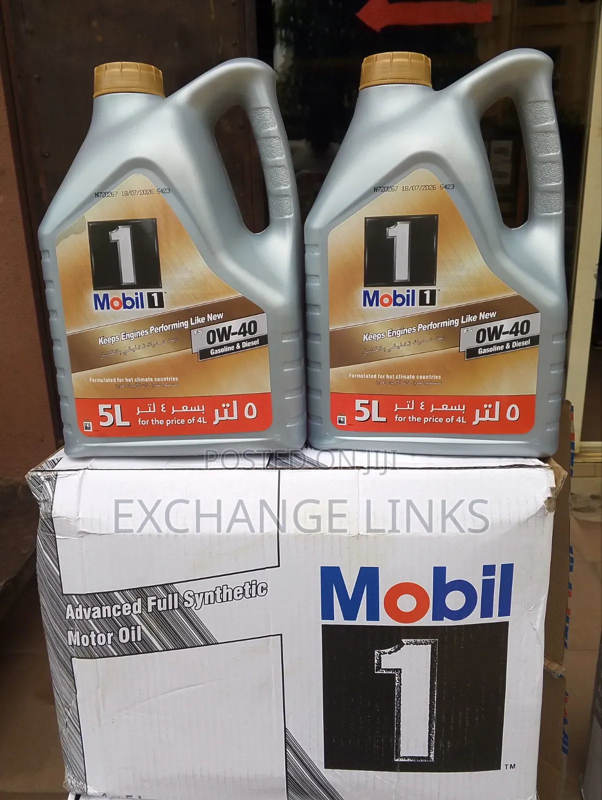 0w-40 Mobil 1 0w-40 Fs 5l Original