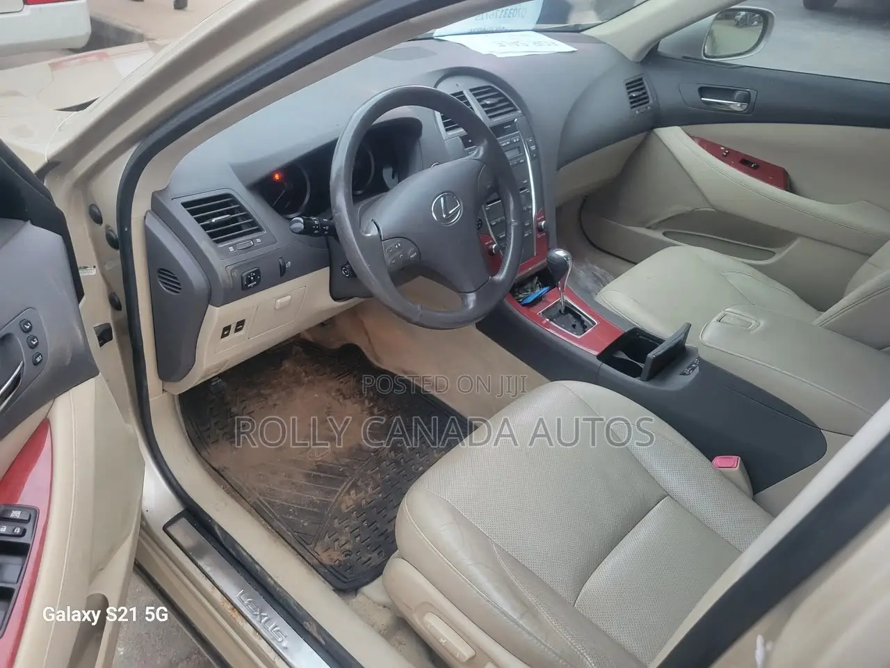 Lexus ES 350 2008 Gold
