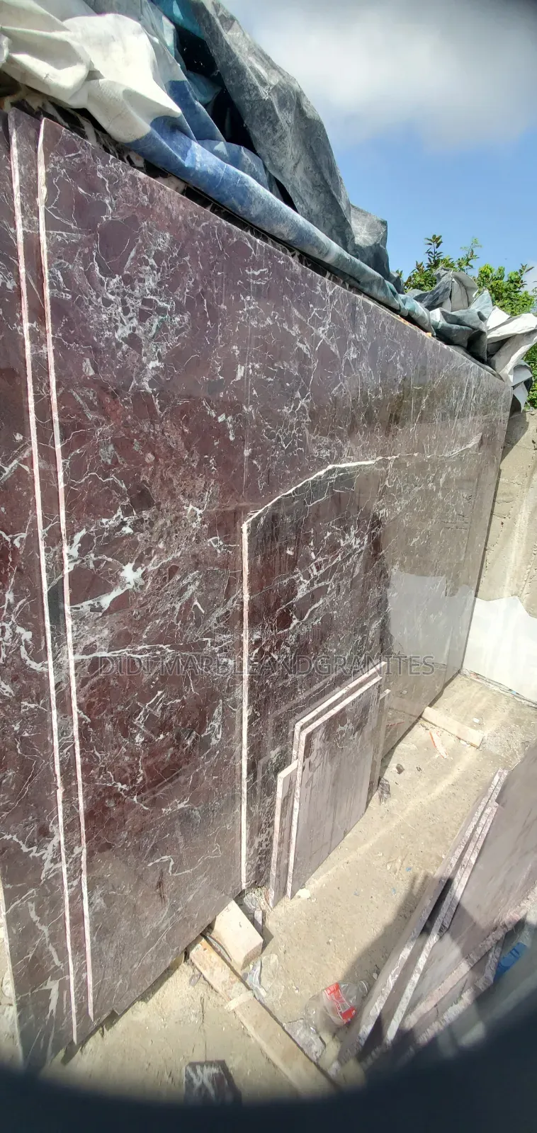 Rosalenato Marble Slab for Staircase