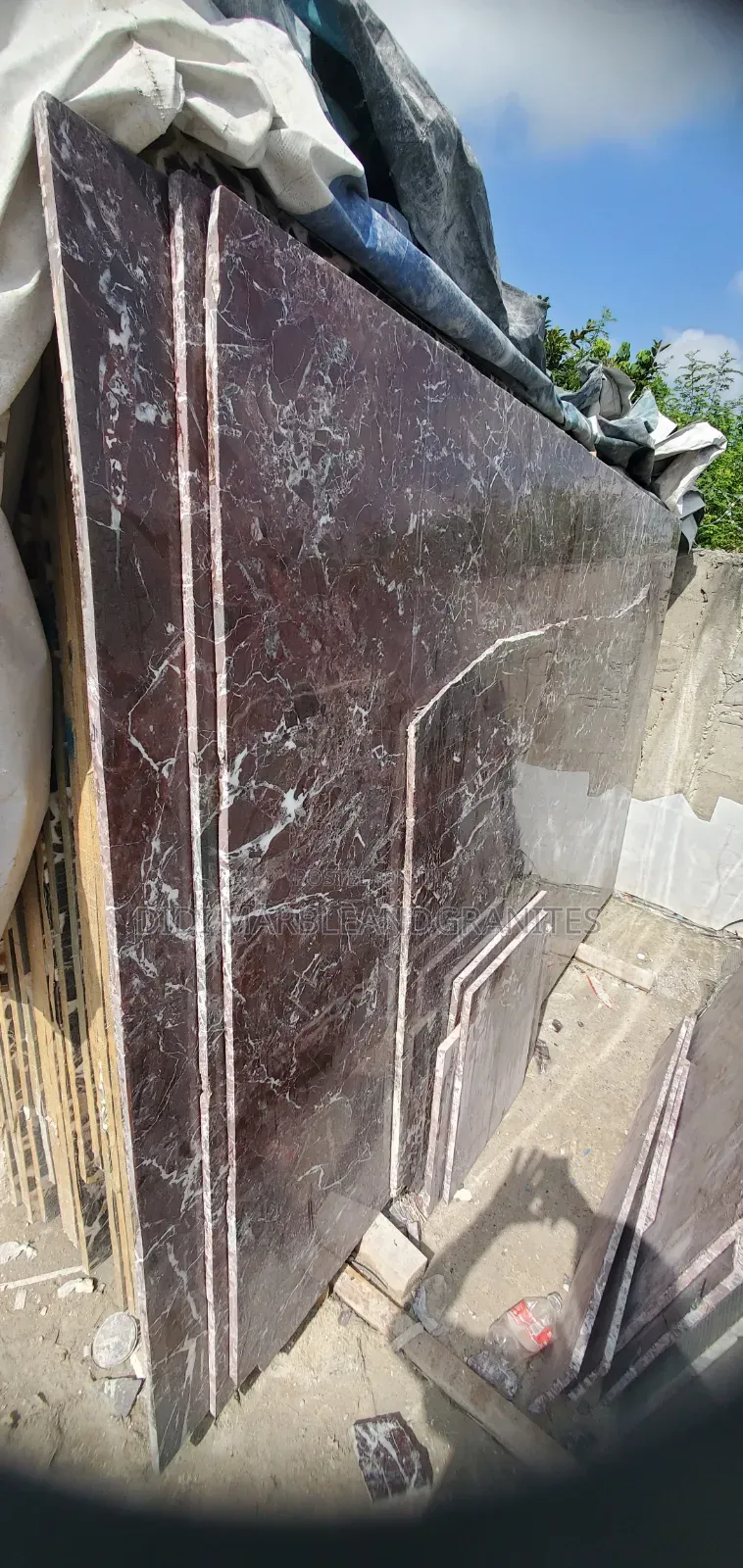Rosalenato Marble Slab for Staircase