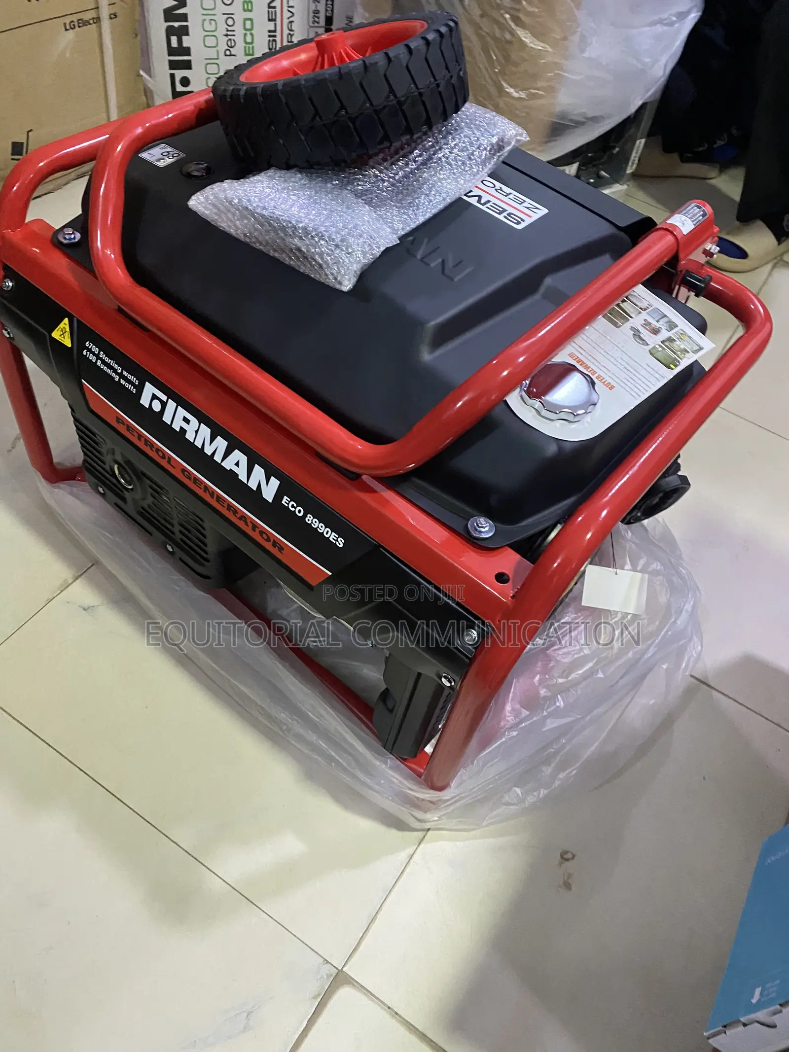 Firman ECO 8990ES Petrol Generator With 240V Power Output 6.7KVA
