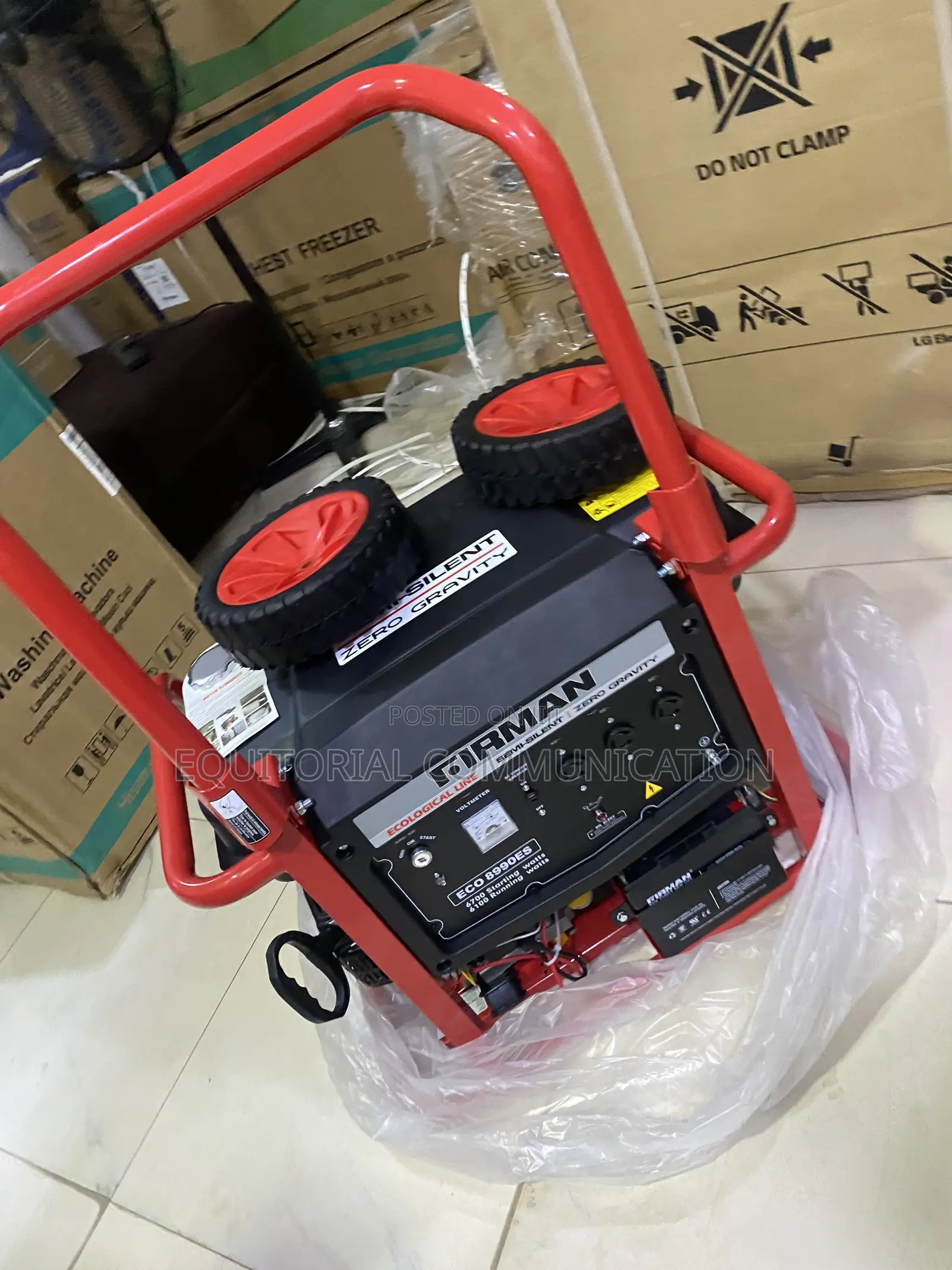 Firman ECO 8990ES 240V Backup Generator With Semi-Silent Design 6.7KVA