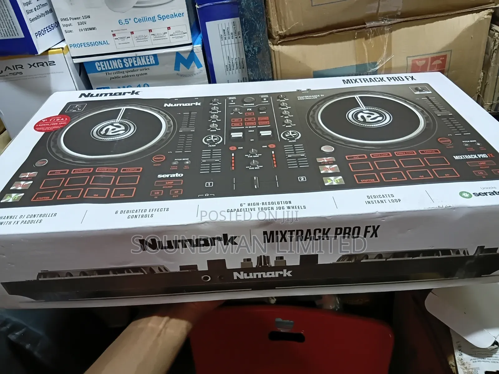 Numark Mixtrack Pro FX Dj Controller for Serato Dj With Fx Paddles
