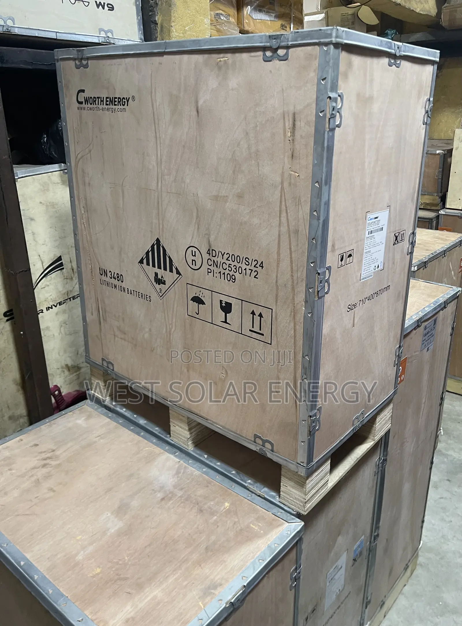 15kwh 51.2V Cworth Lithium Ion Battery