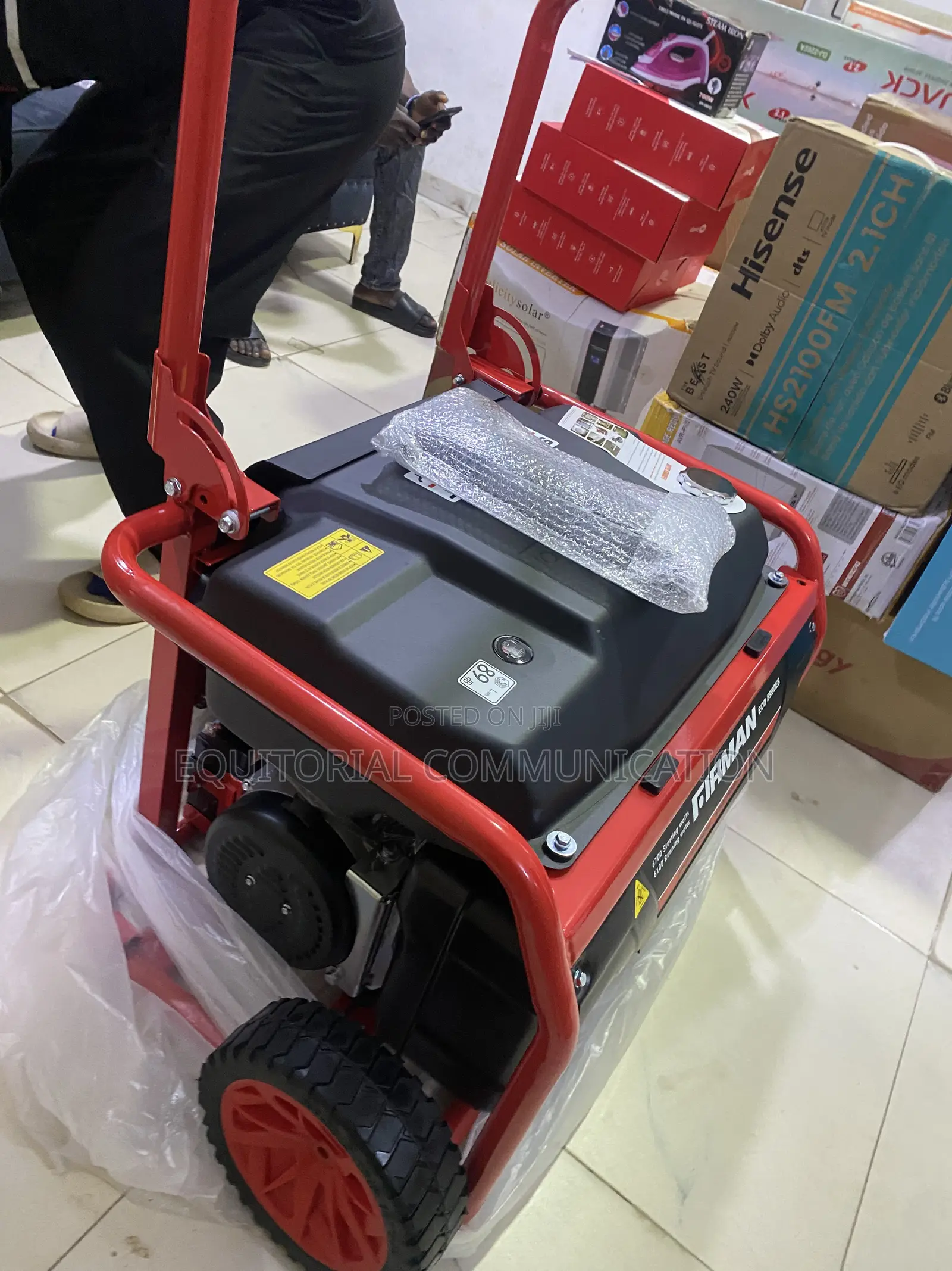 Firman ECO 8990ES 6.7KVA Semi-Silent Power Generator With 240V Output