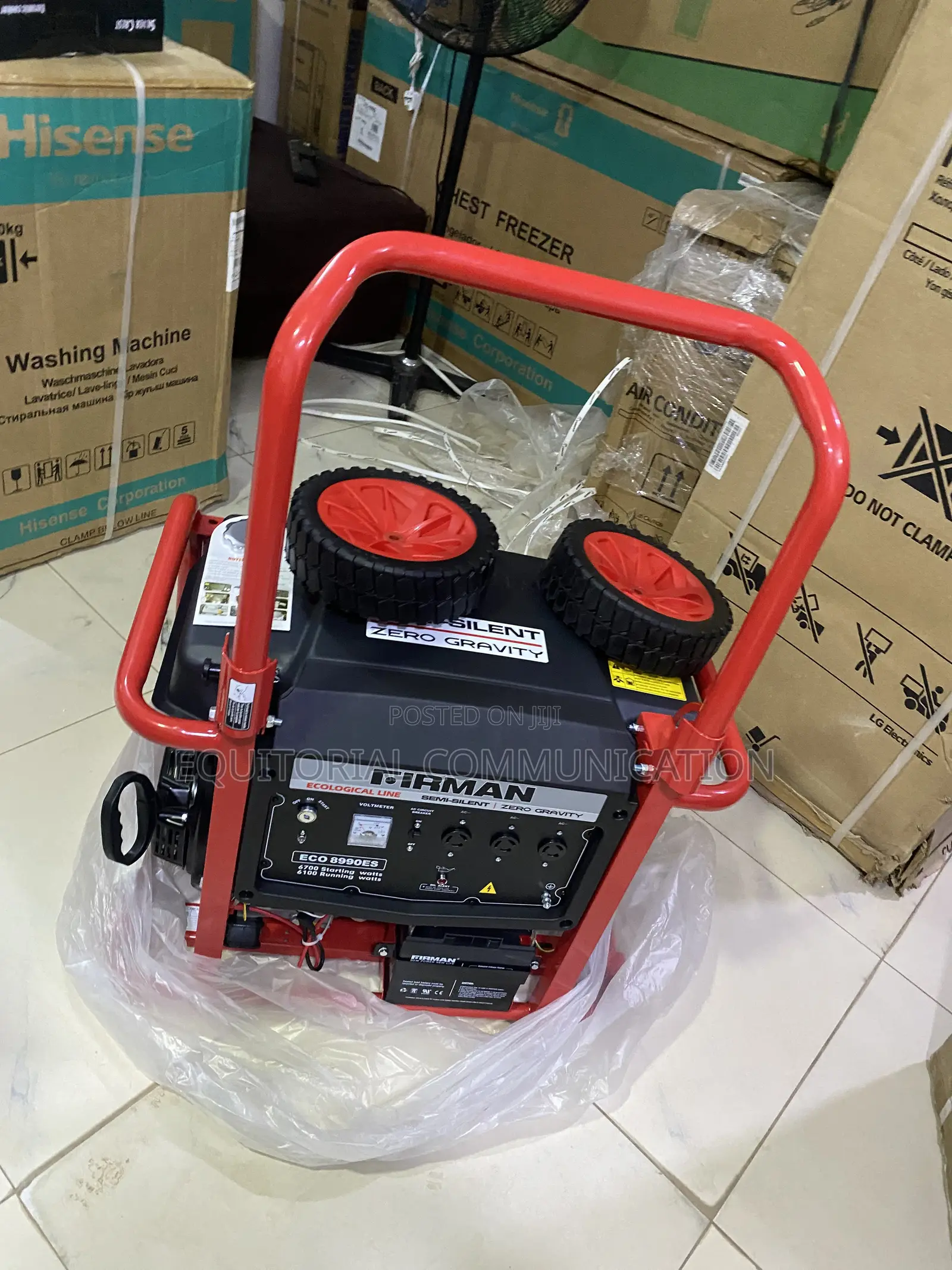 Firman ECO 8990ES 6.7KVA Semi-Silent Power Generator With 240V Output