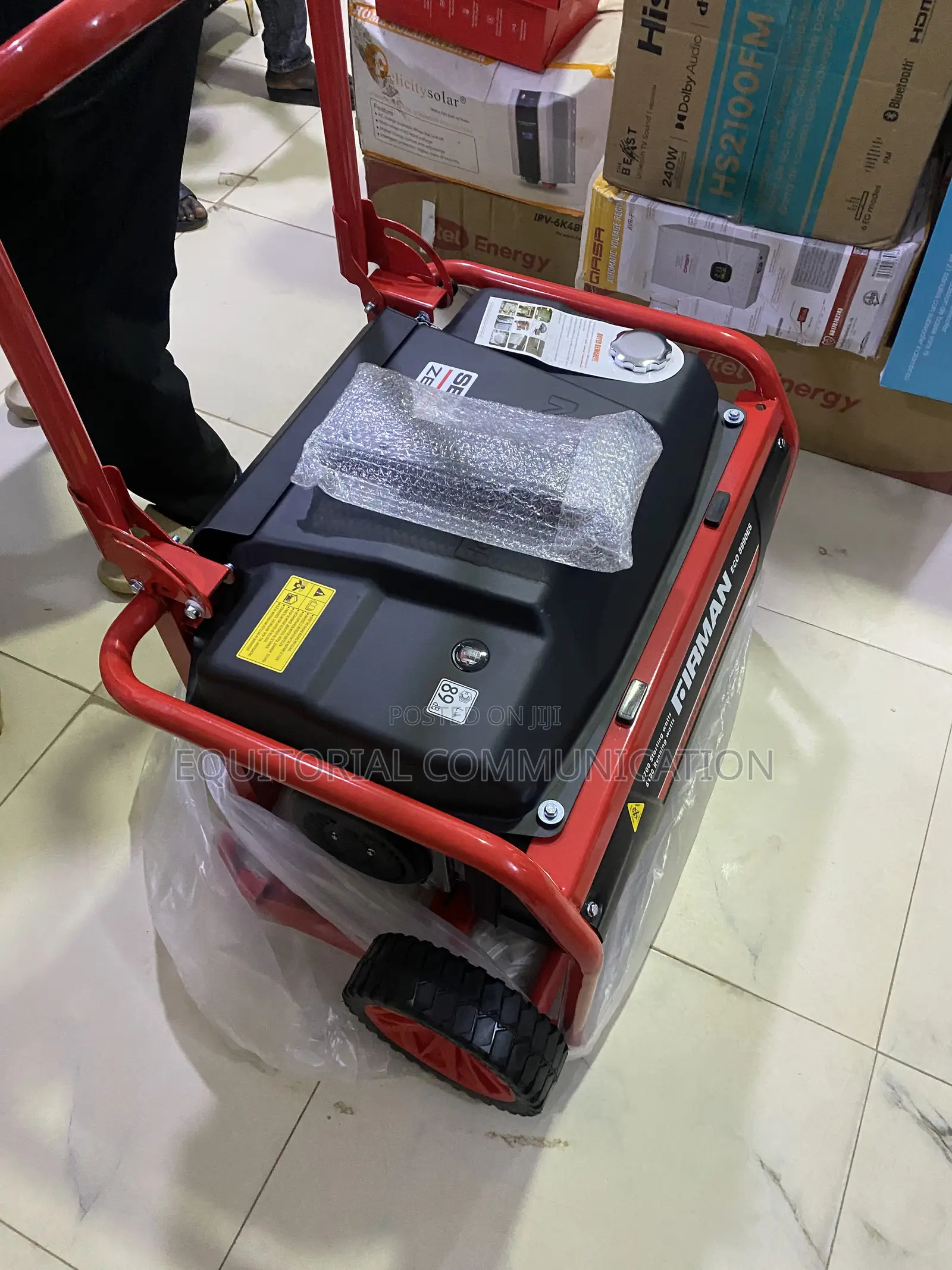 Firman Eco 8990es Generator 6.7kva 240v Semi-Silent Backup Power