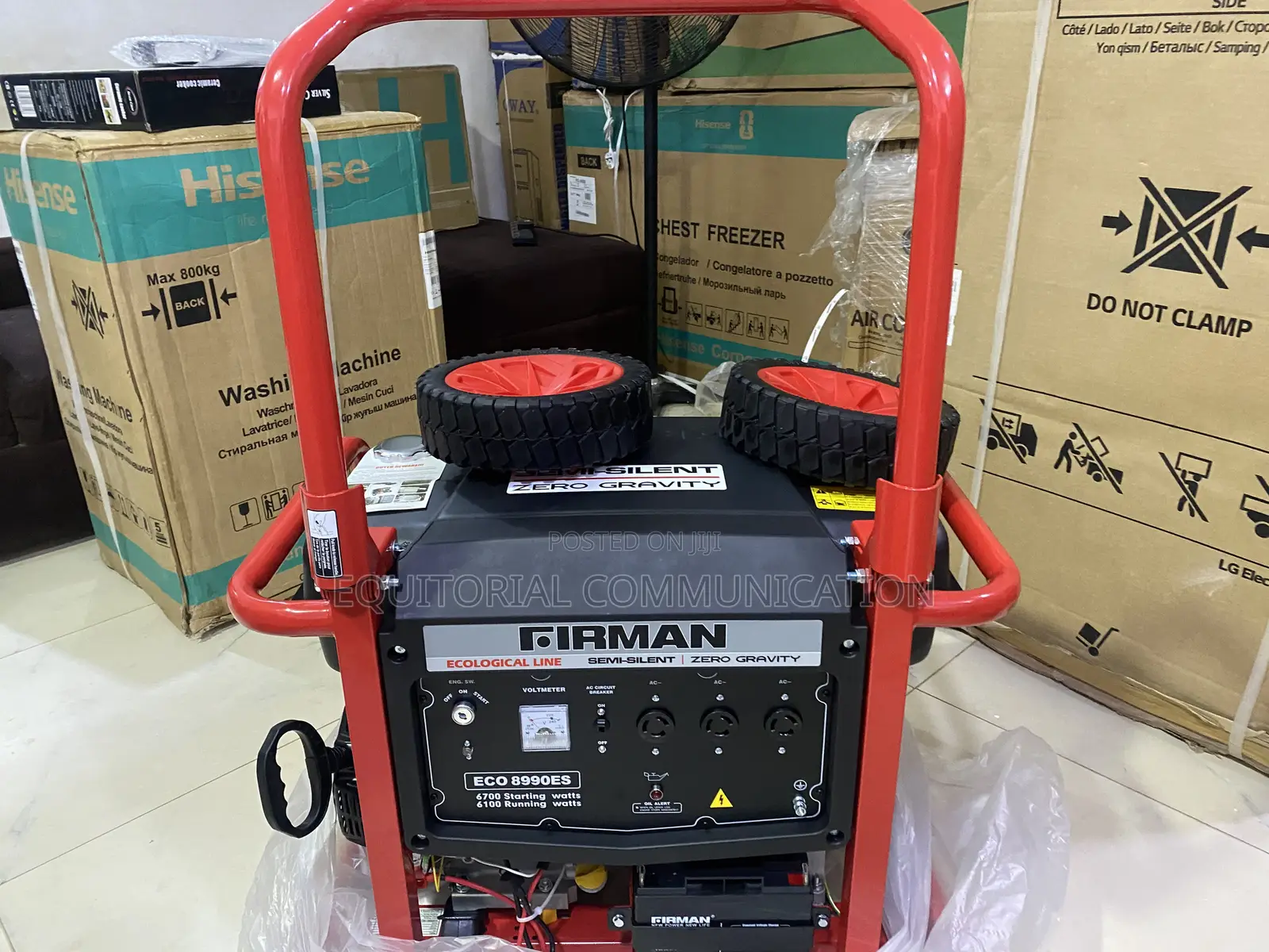 Firman Eco 8990es Generator 6.7kva 240v Semi-Silent Backup Power