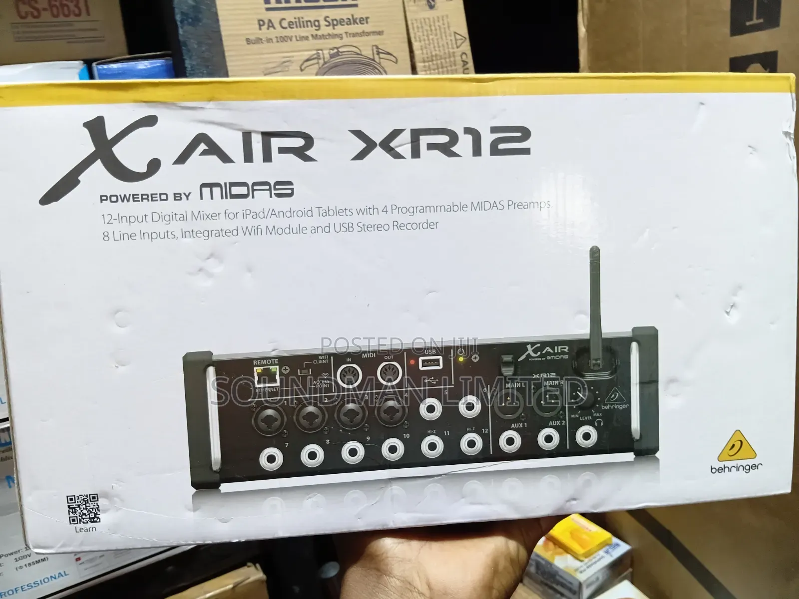 Behringer X Air XR12 12 Channel Digital Mixer
