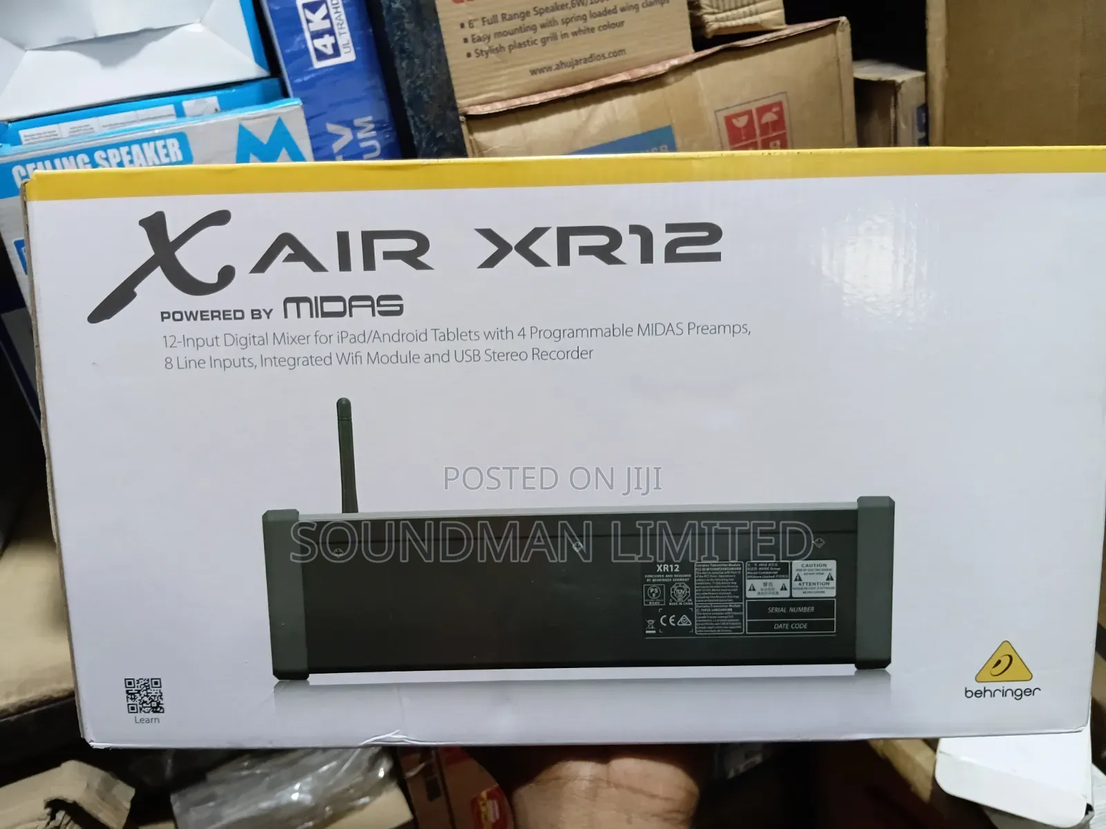 Behringer X Air XR12 12 Channel Digital Mixer