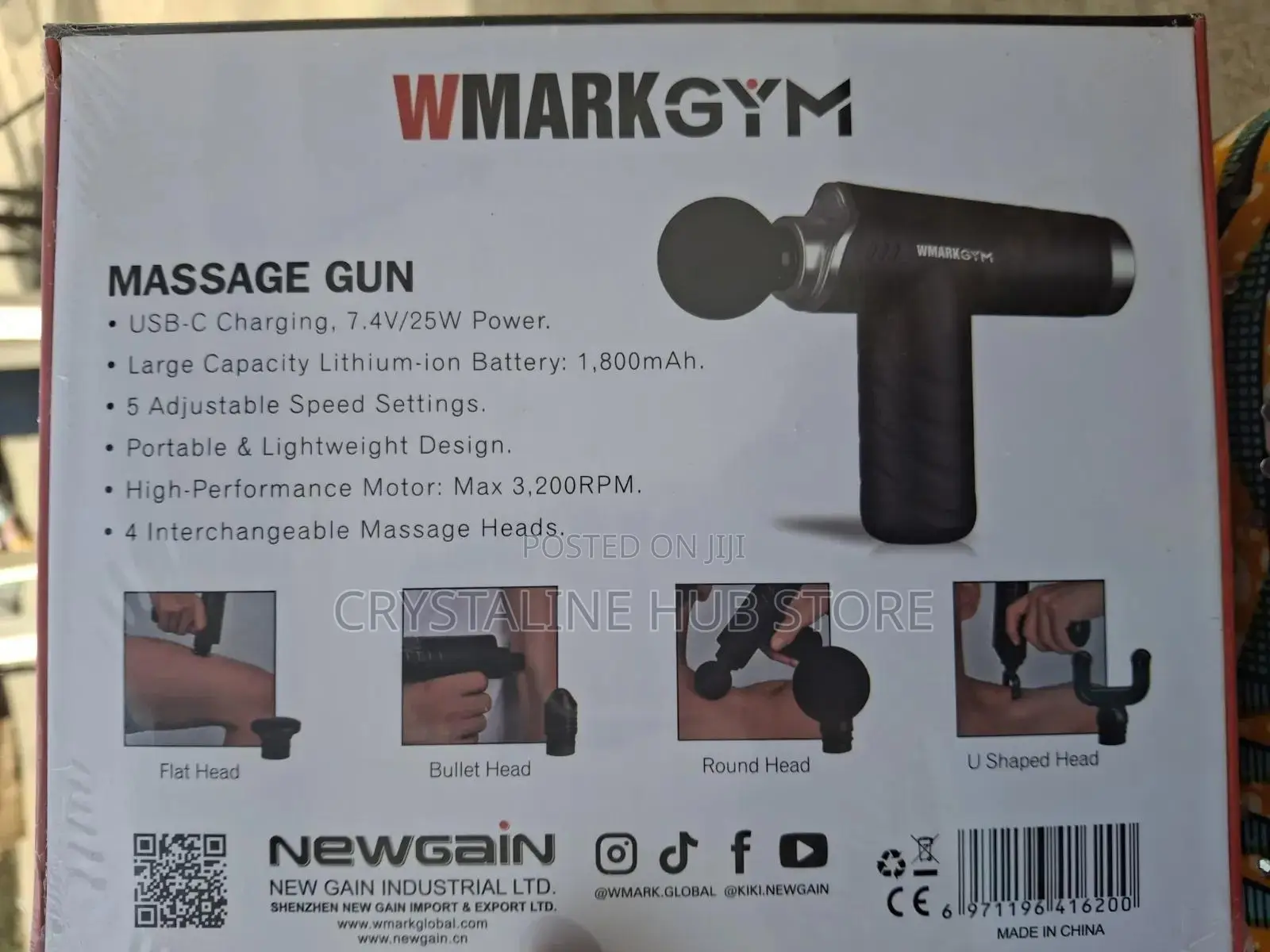 WMARKGYM Massage Gun