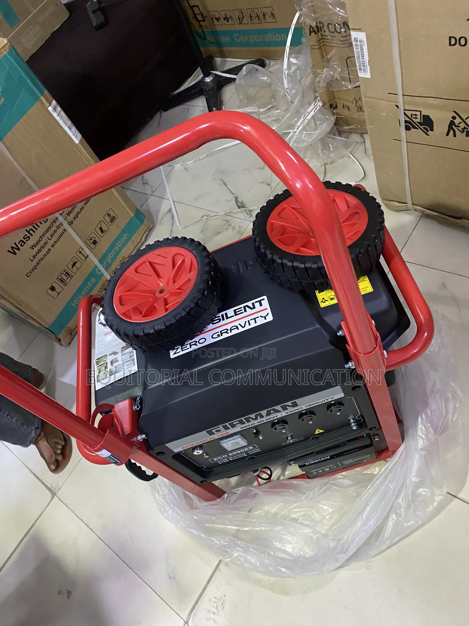 Firman ECO 8990ES Semi-Silent Generator for Reliable BackuPetrol