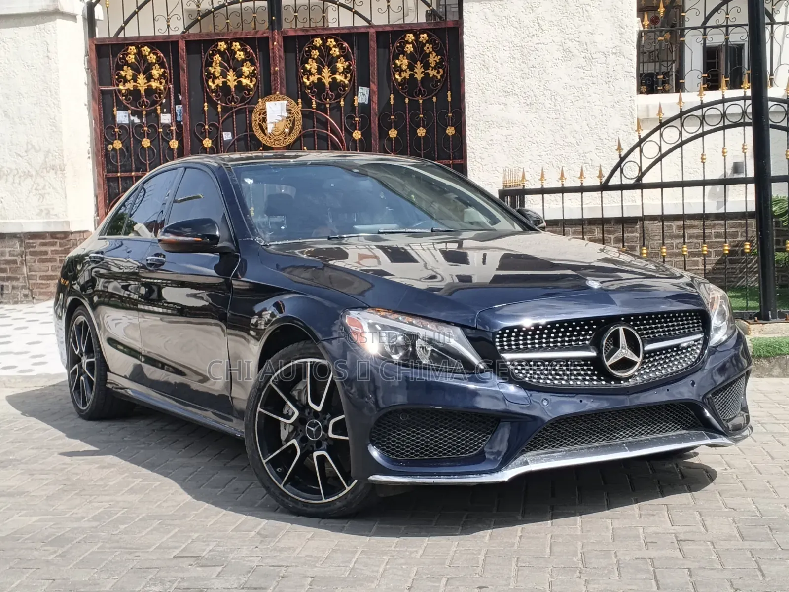 Mercedes-Benz C-Class C 43 4MATIC AMG (C205) 2017 Blue