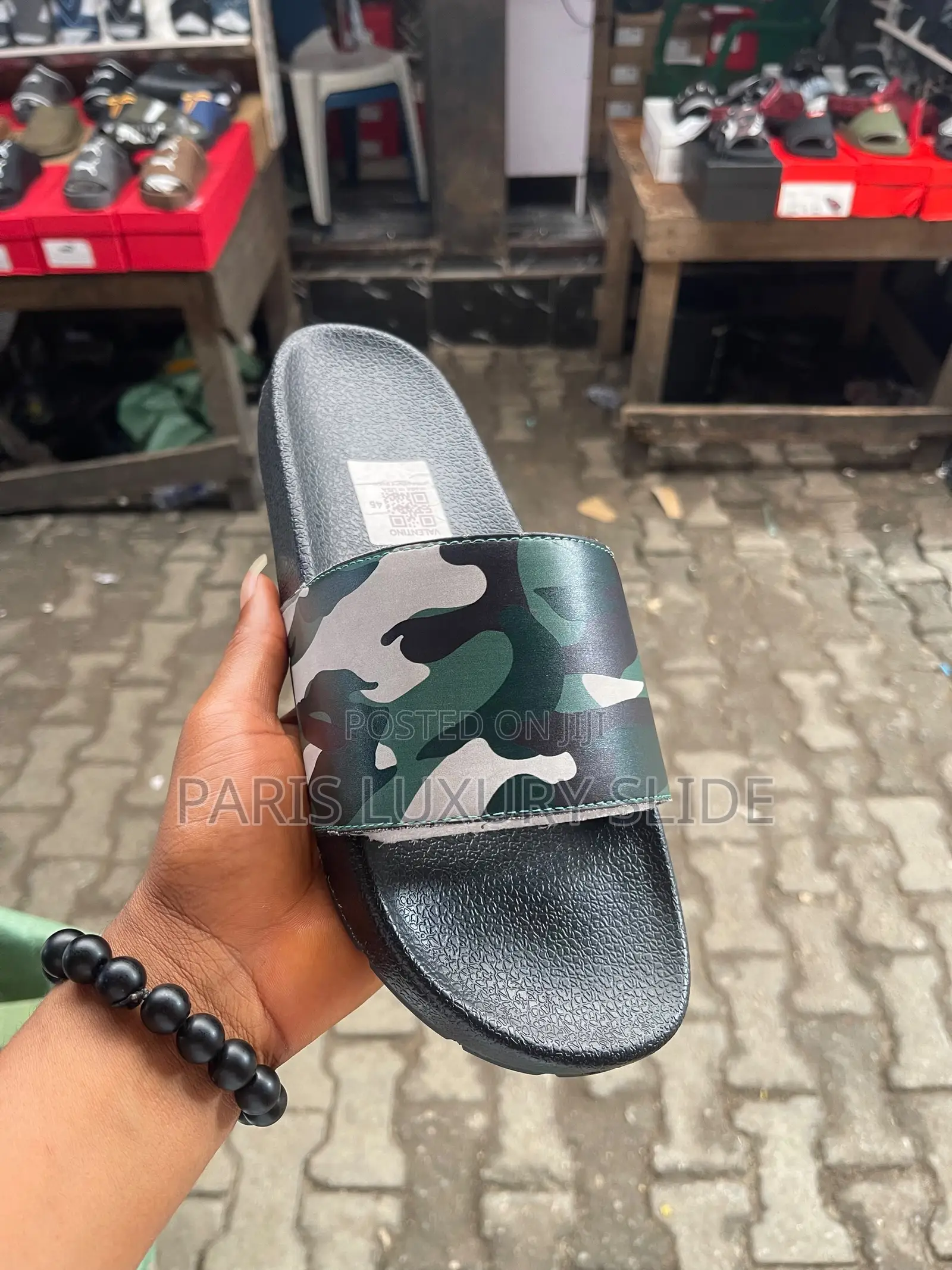 Alexander Wang Platform Slides - Palm Slippers Unisex Luxury Slides