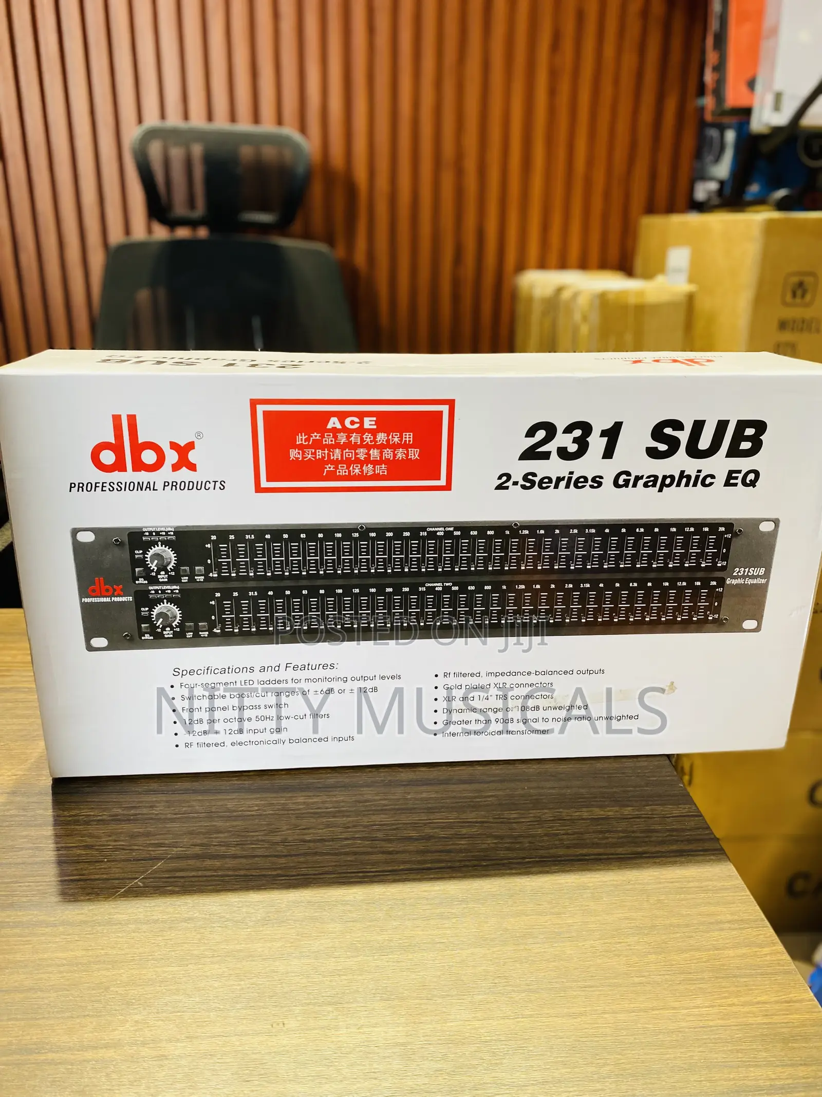 Professional DBX 231 Sub Double Equalizer