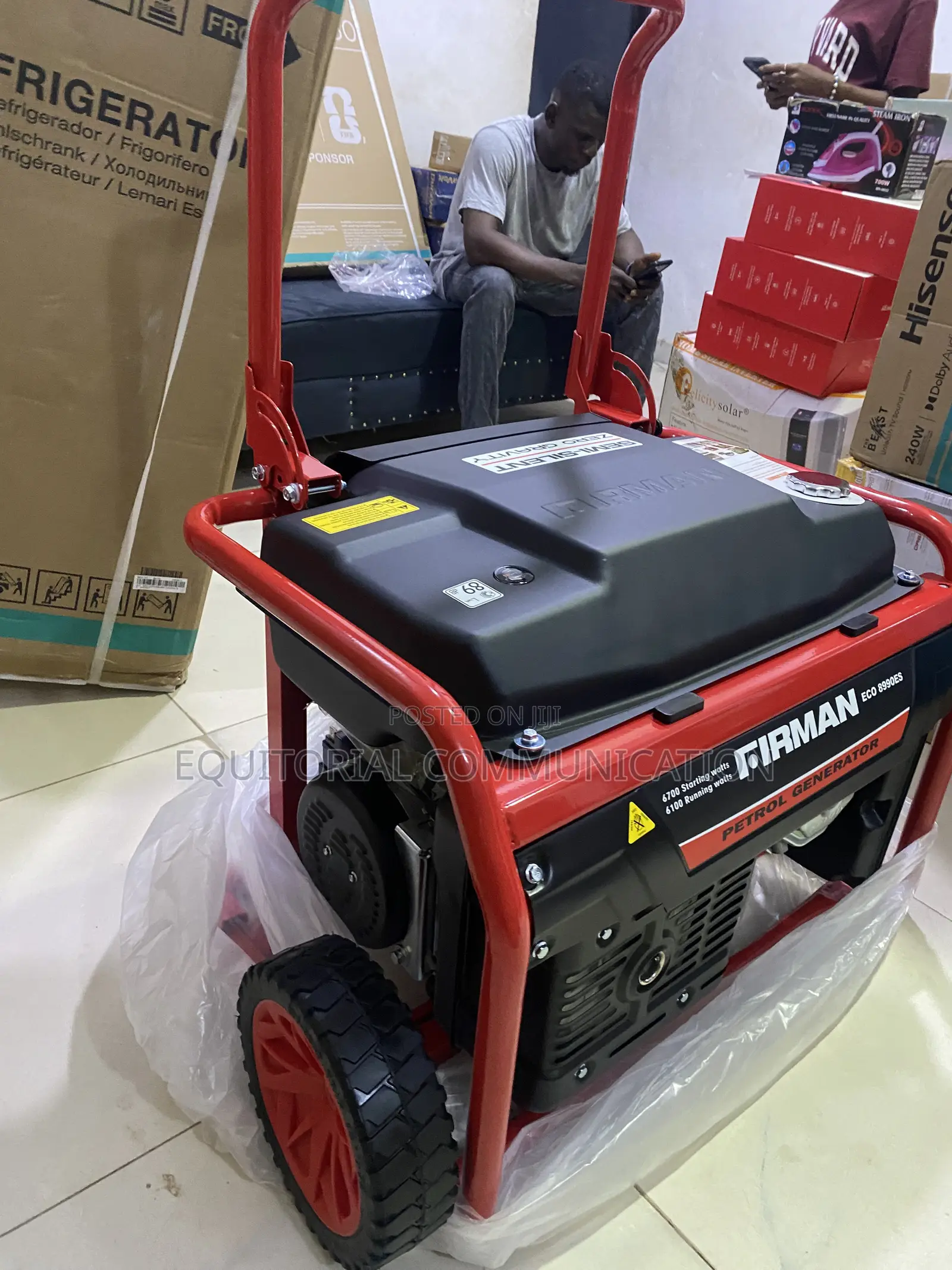 Firman Eco 8990es Semi-Silent 240v 6.7kva Generator