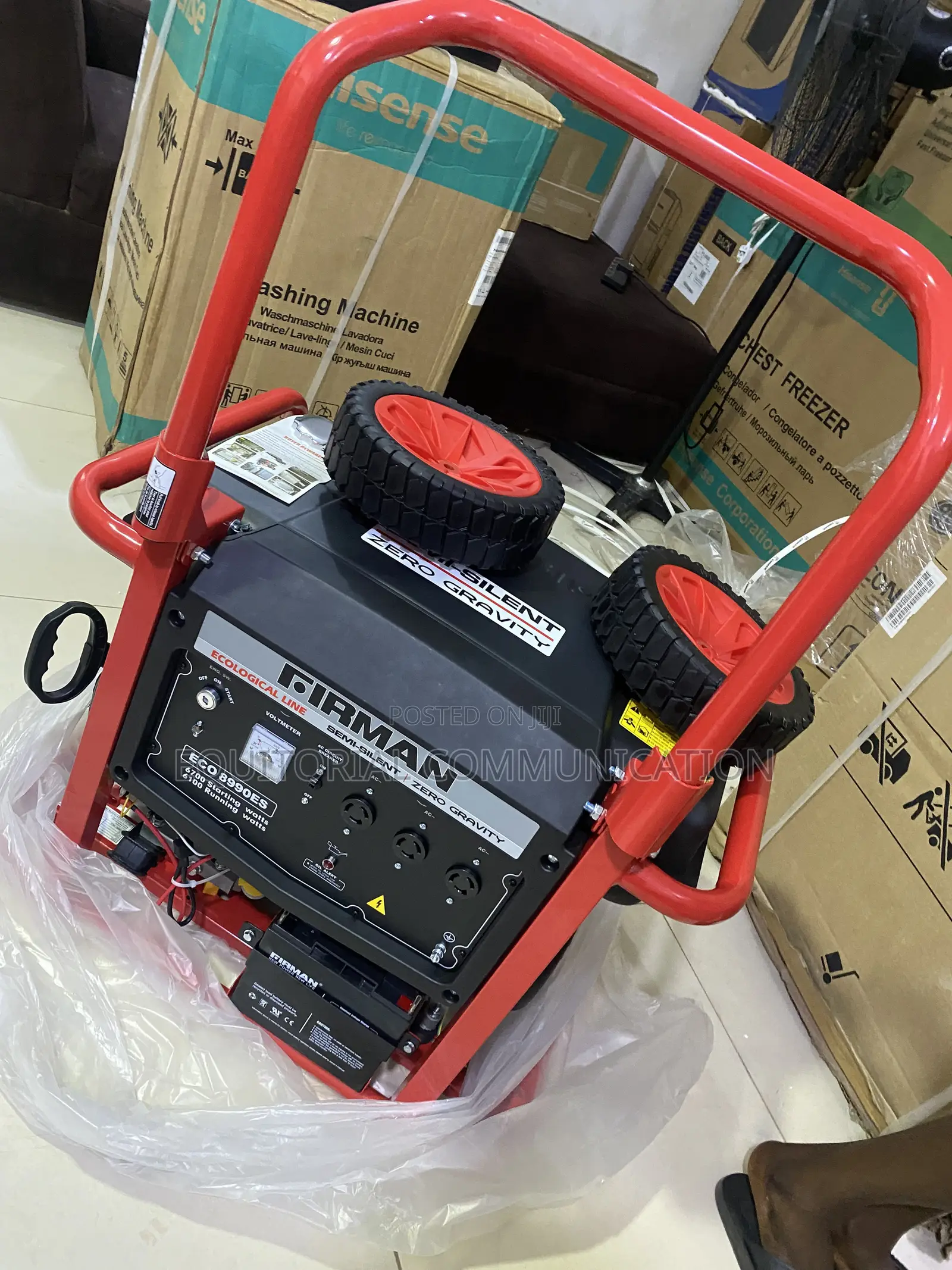 Firman ECO 8990ES 6.7KVA Semi-Silent Petrol Power