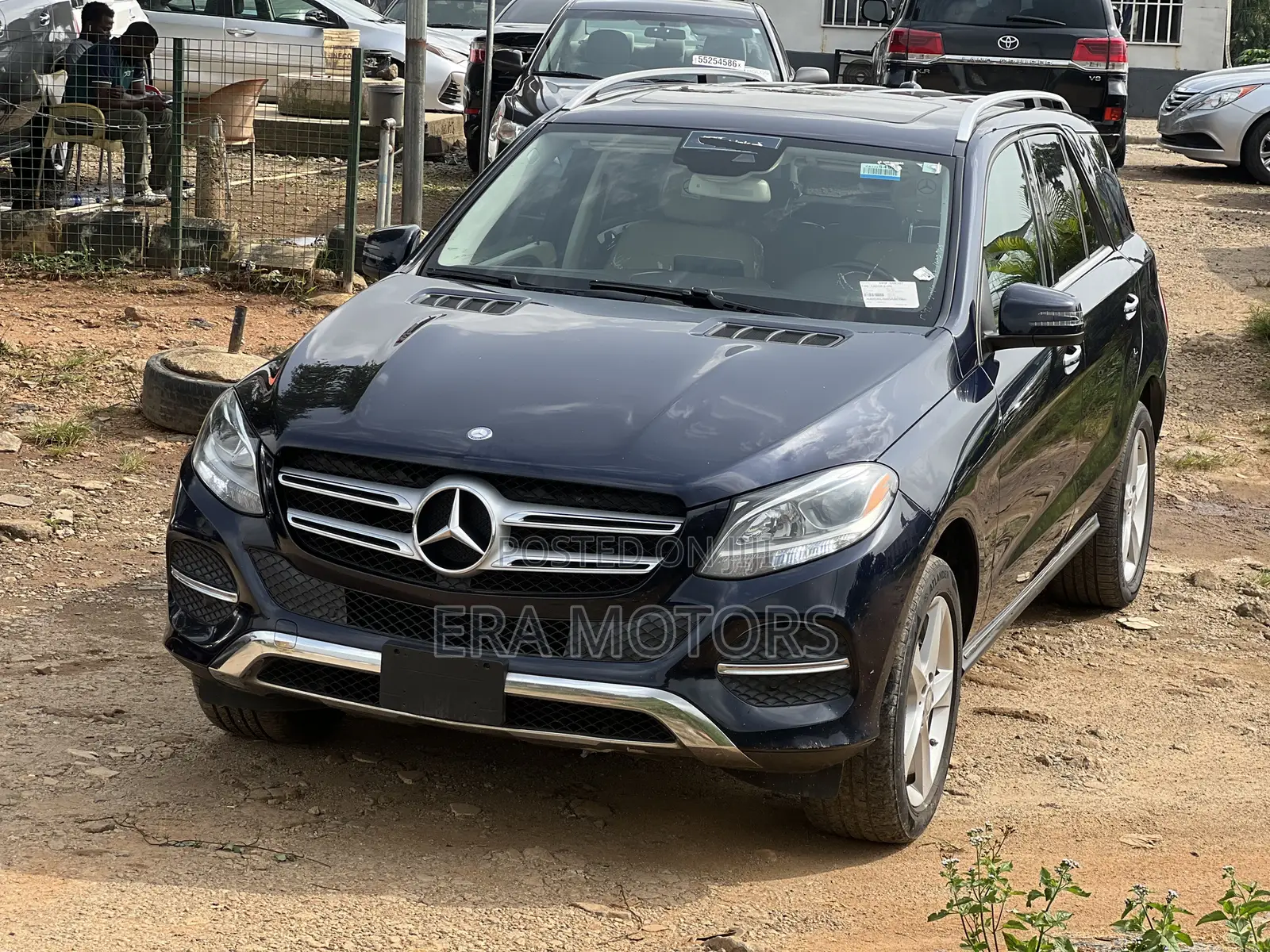 Mercedes-Benz GLE-Class 2016 Blue