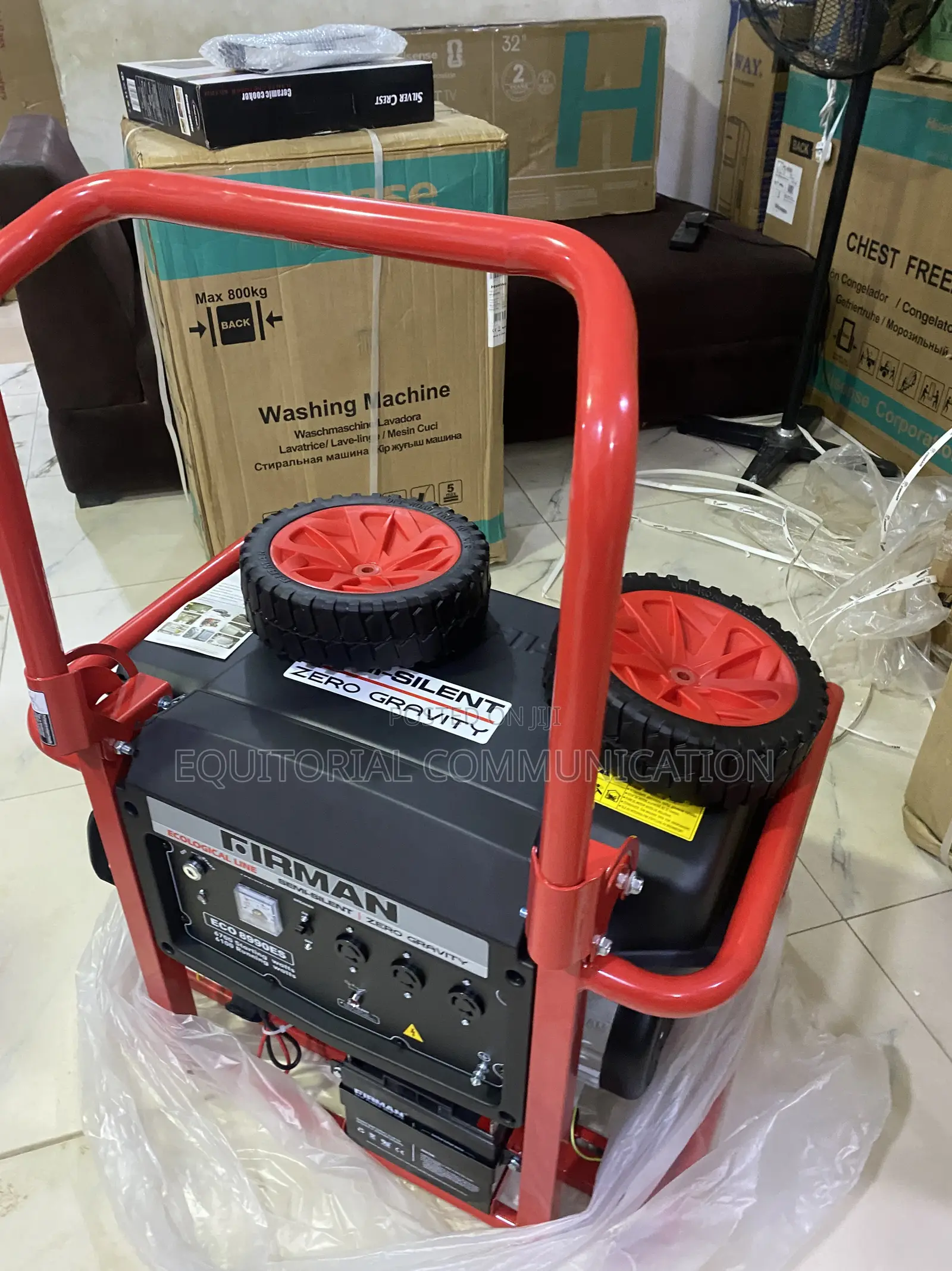 Firman ECO 8990ES Semi-Silent Commercial Generator 6.7KVA 240V