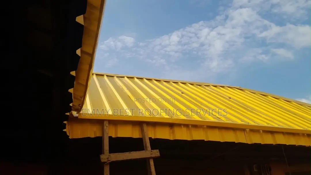 Golden Yellow 0.50mm Longspan Aluminium Roofing Sheet - Emmybest