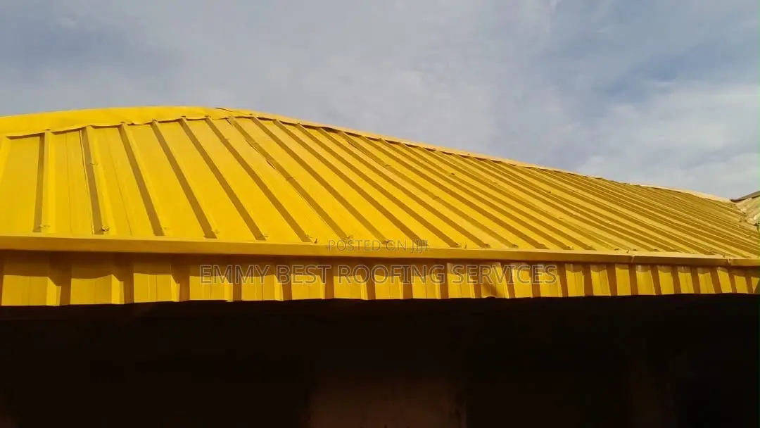 Golden Yellow 0.50mm Longspan Aluminium Roofing Sheet - Emmybest