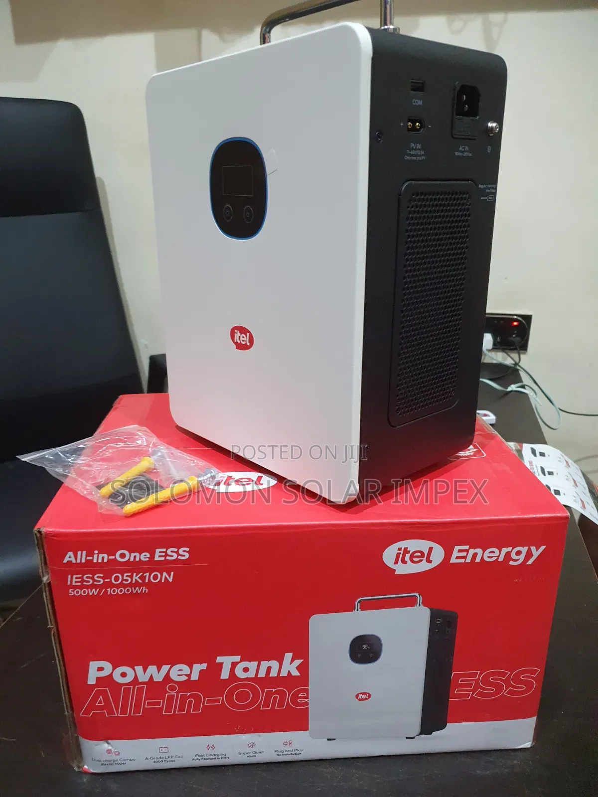 iTel Power Tank 1kWh All-in-One Solar Generator