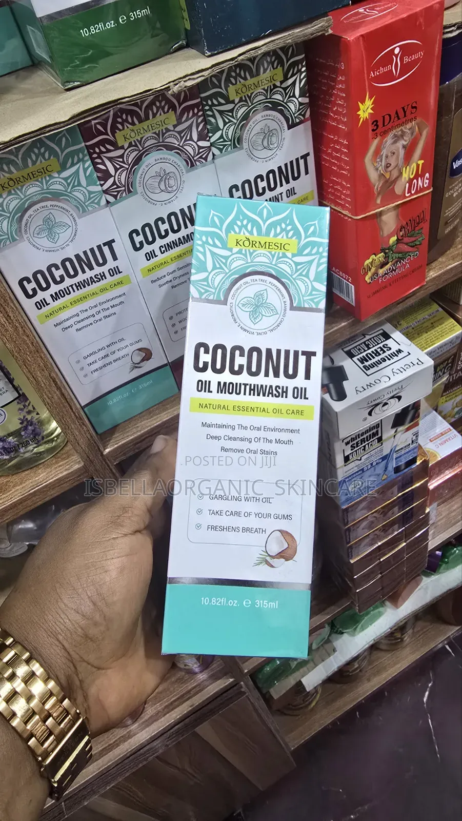 Coconut Oil Mouth Wash Oil