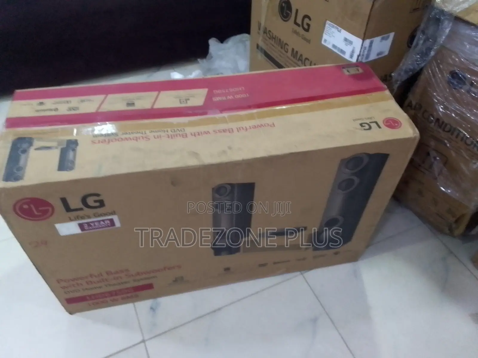 LG Home Theater System With DVD Player and Bluetooth