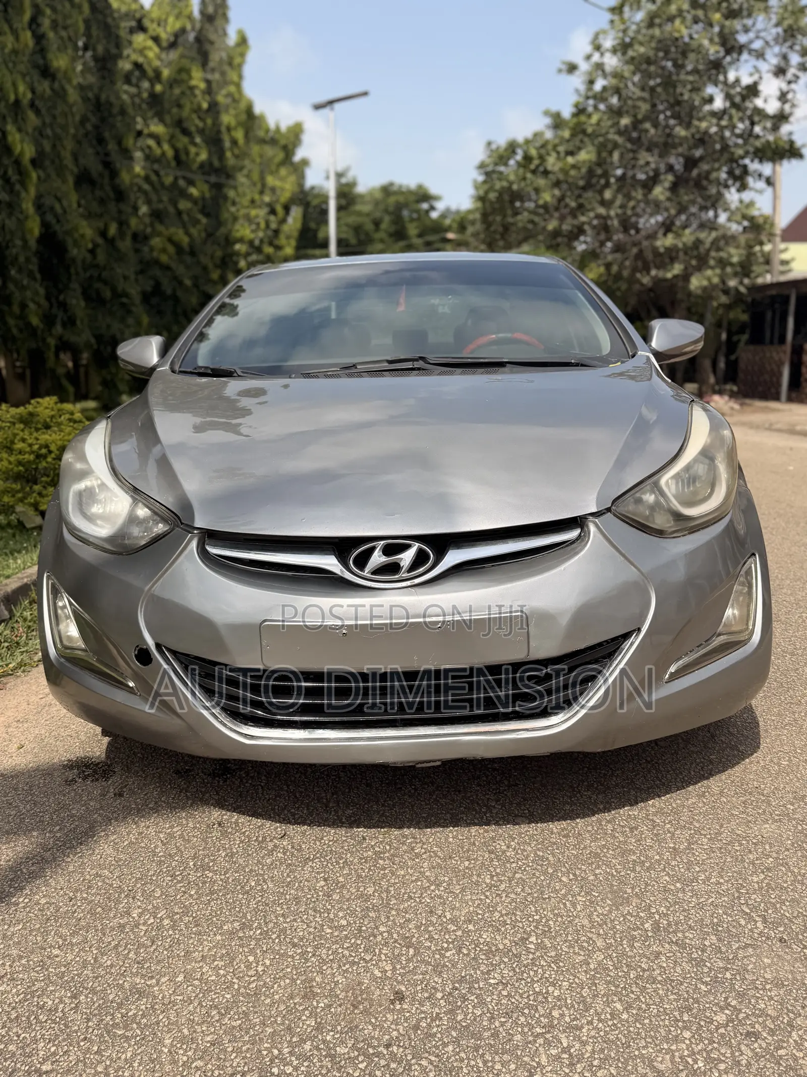 Hyundai Elantra Limited 2012 Gray