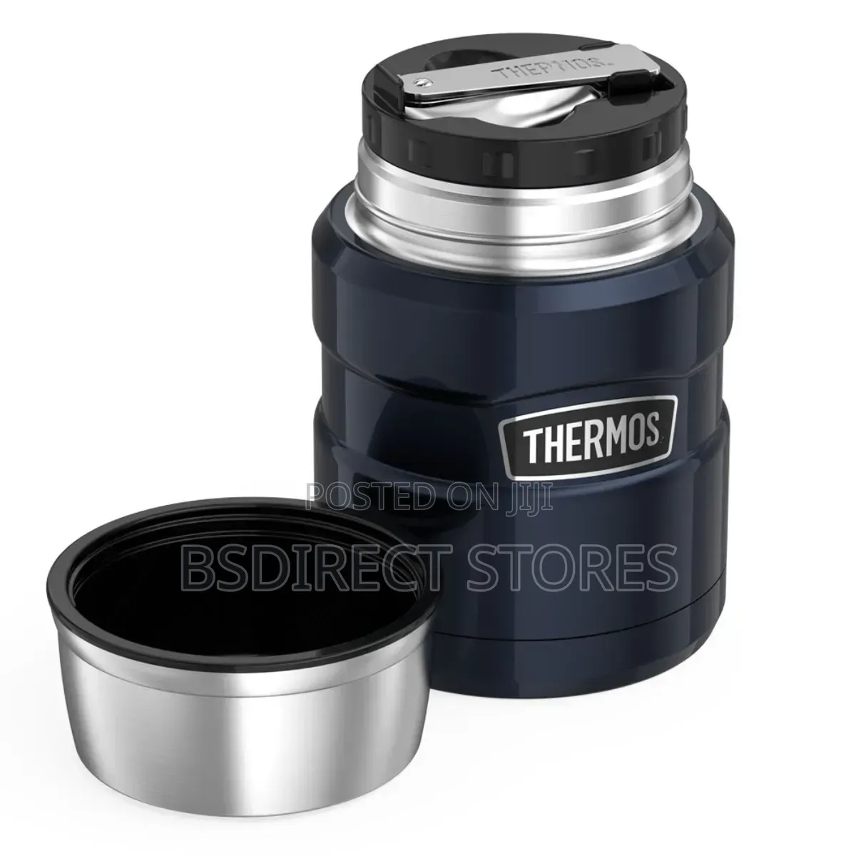 Thermos MIDNIGHT BLUE Stainless Steel Insulated Food Flask