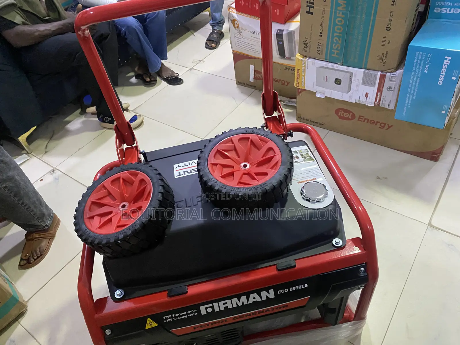 Firman ECO 8990ES Petrol Electricity Backup 6.7KVA 240V