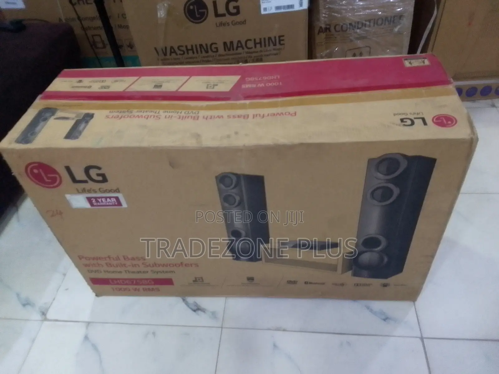LG 4.2 Channel DVD Home Theater With Bluetooth Connectivity