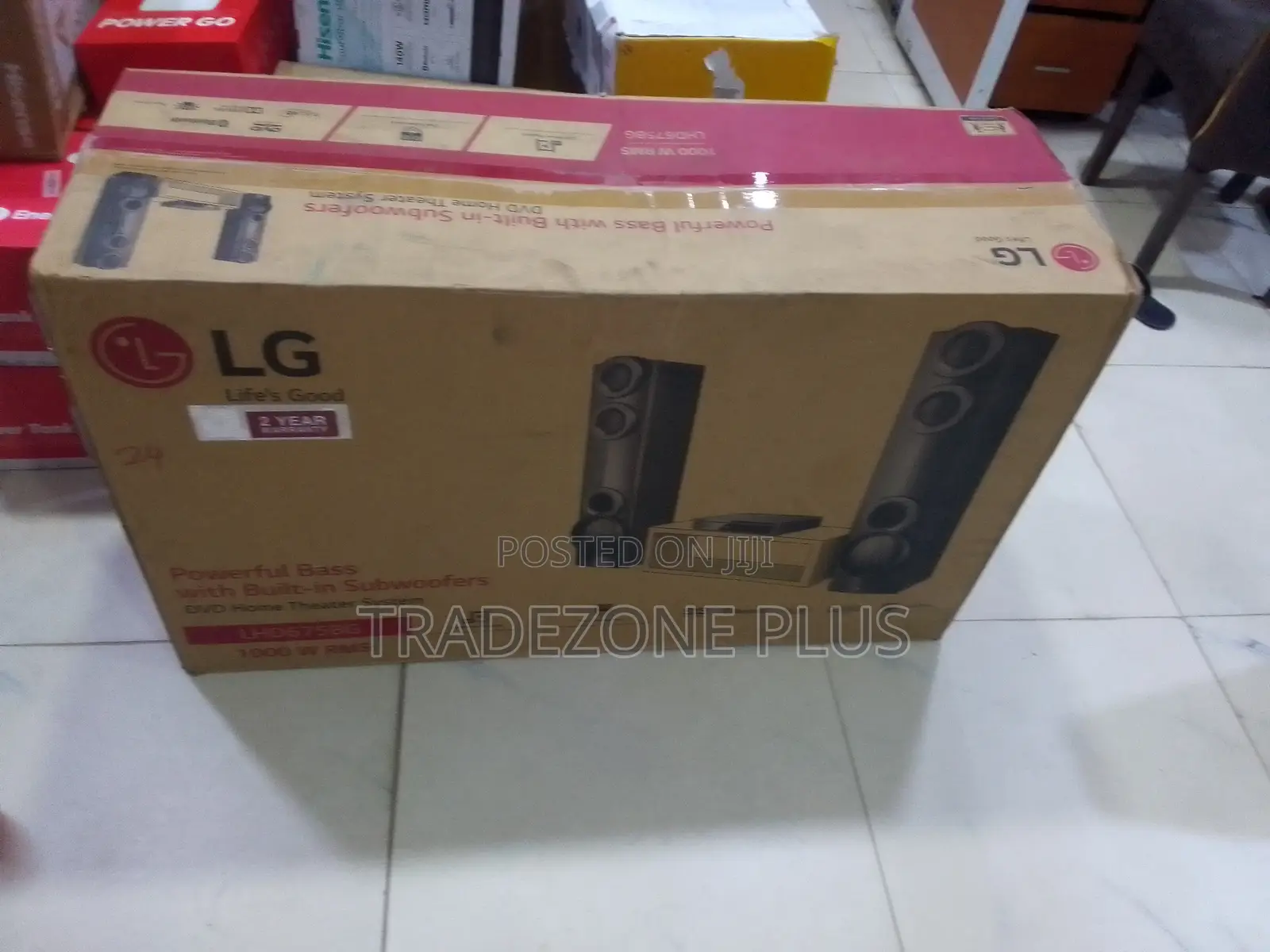 LG LHD675BG Home Entertainment System With Bluetooth