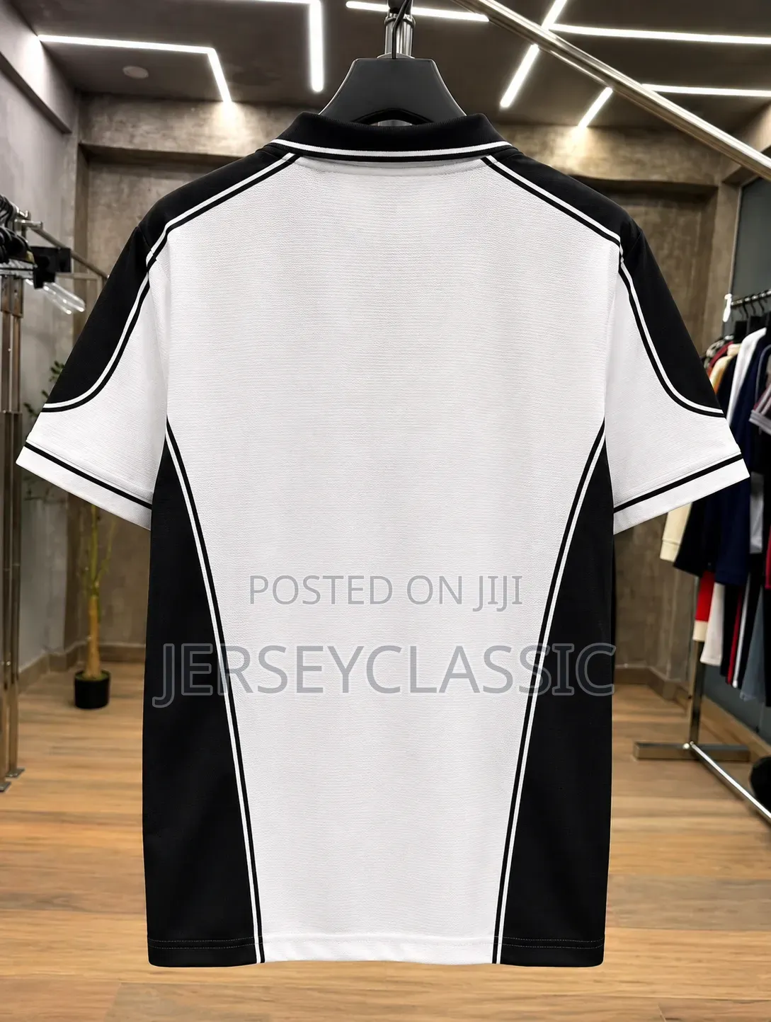 Arsenal Inspired White & Black Football Jersey – Premium Quality
