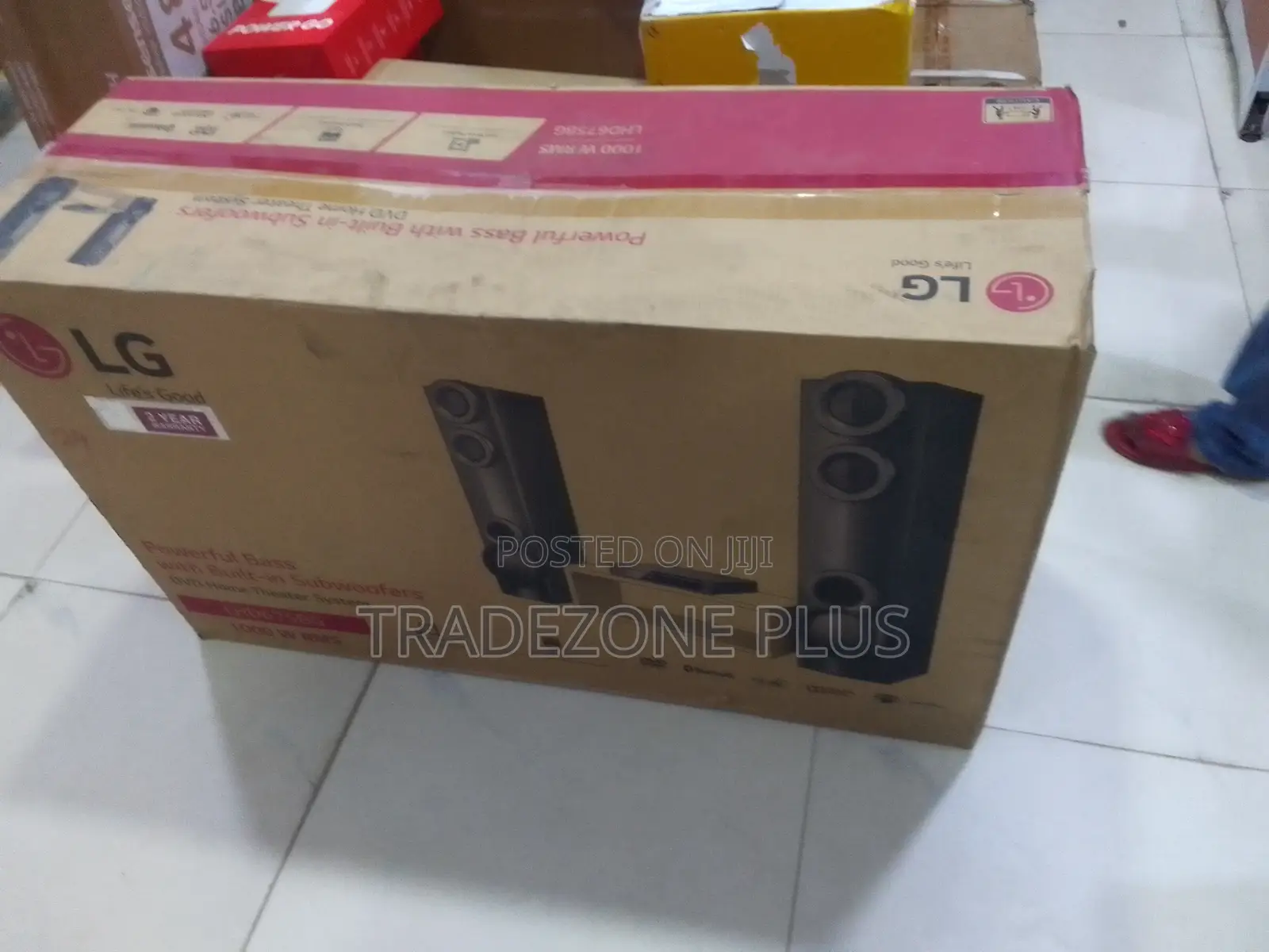 Upgrade Your Home With LG Bluetooth Home Theater 1000W