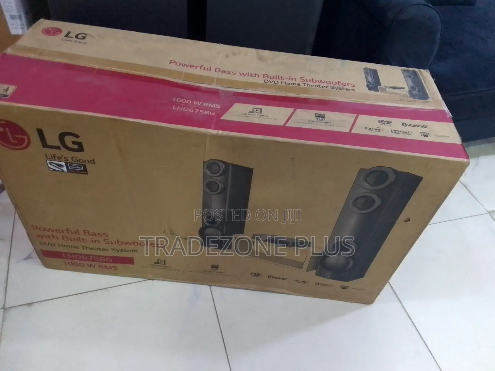 LG LHD675BG Bluetooth DVD Theater System for Home