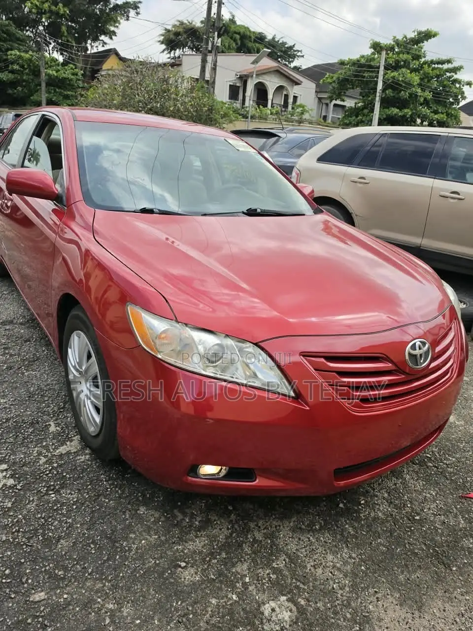 Toyota Camry 2.4 LE 2008 Red