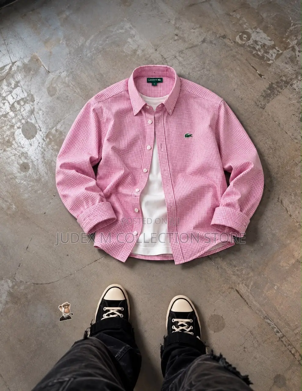 New Lacoste and Zara Linen Longsleeve Shirts