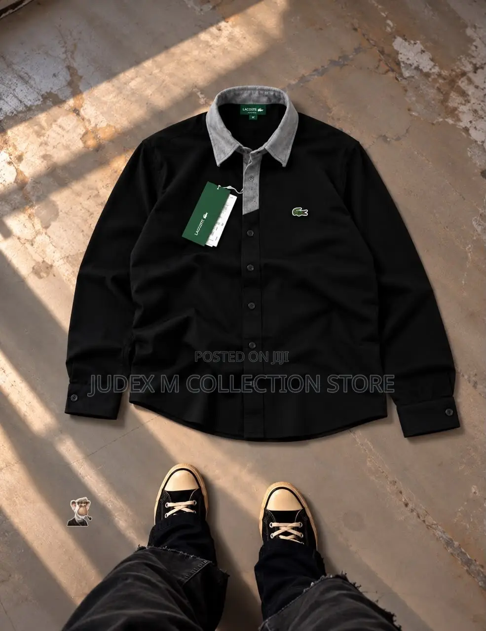 New Lacoste and Zara Linen Longsleeve Shirts