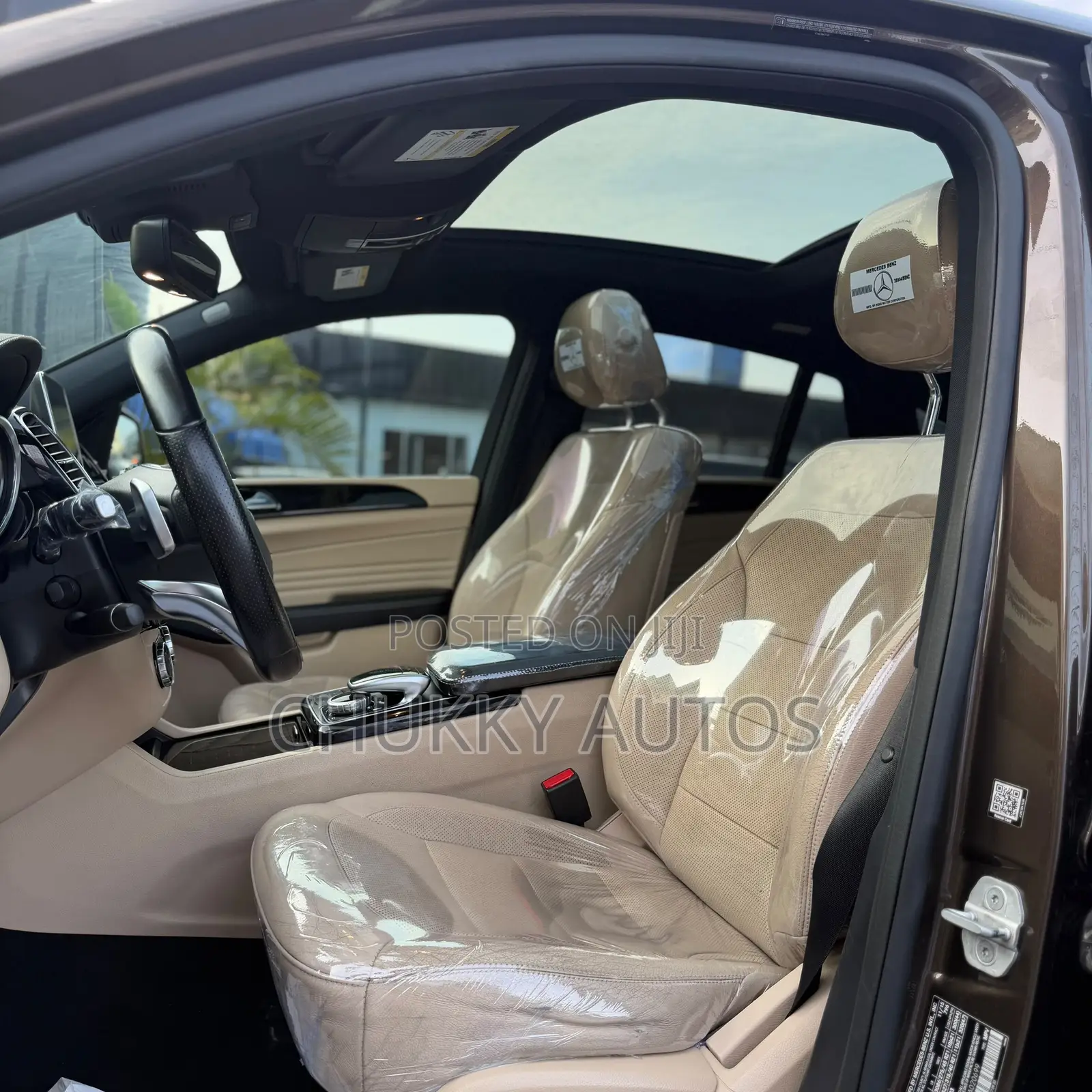Mercedes-Benz GLE-Class 2016 Brown