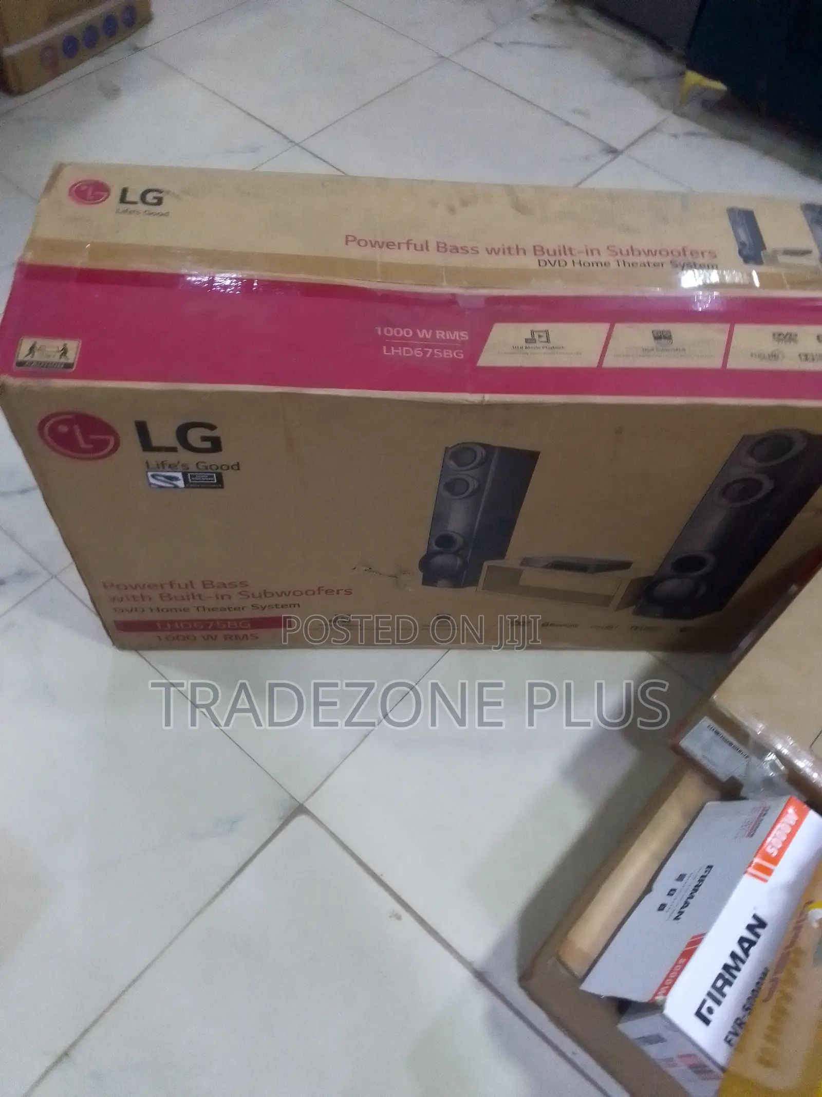 LG Bluetooth Entertainment Speaker System With DVD