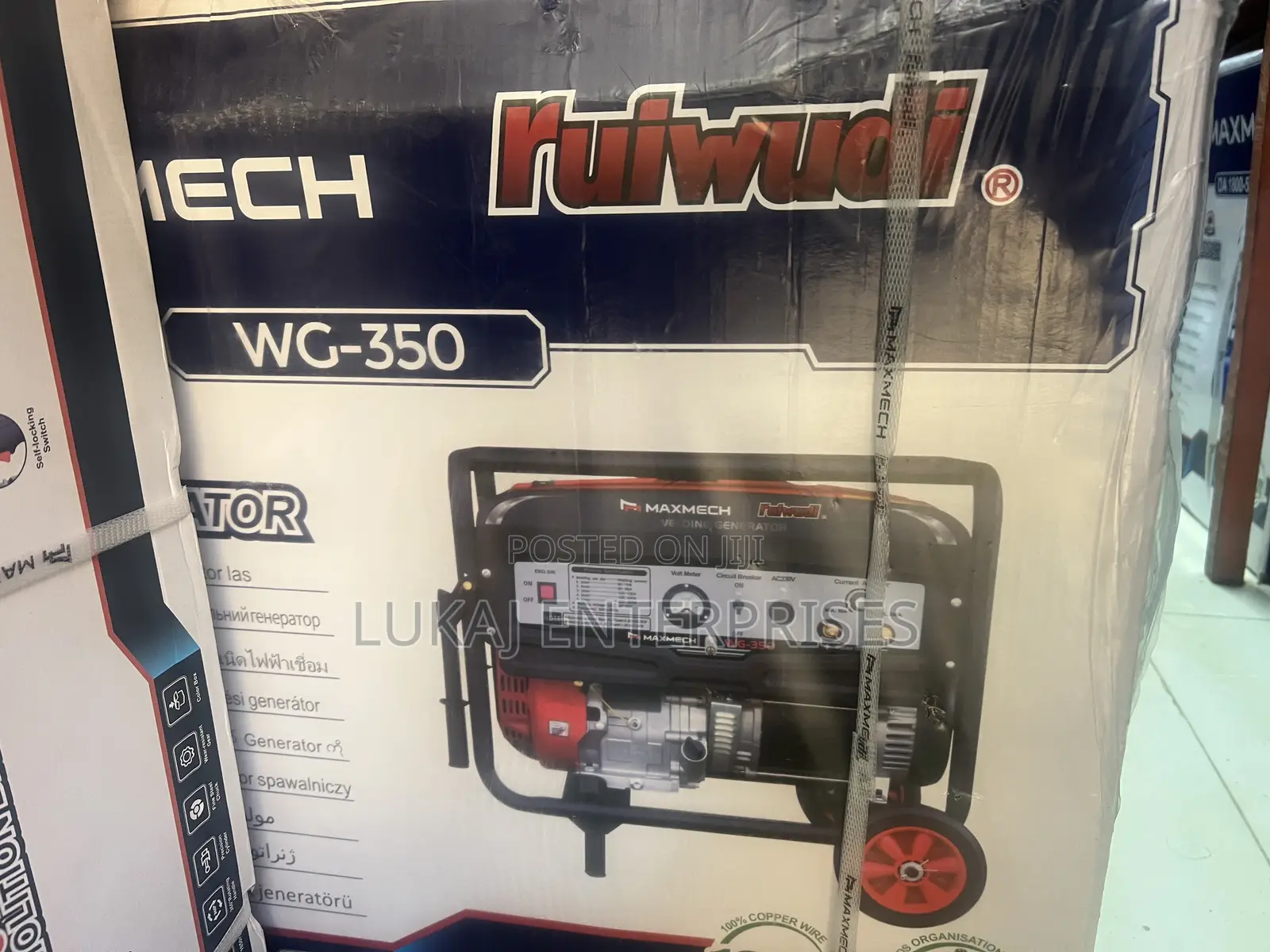 Original Maxmech Wg-350 Copper Coil Generator
